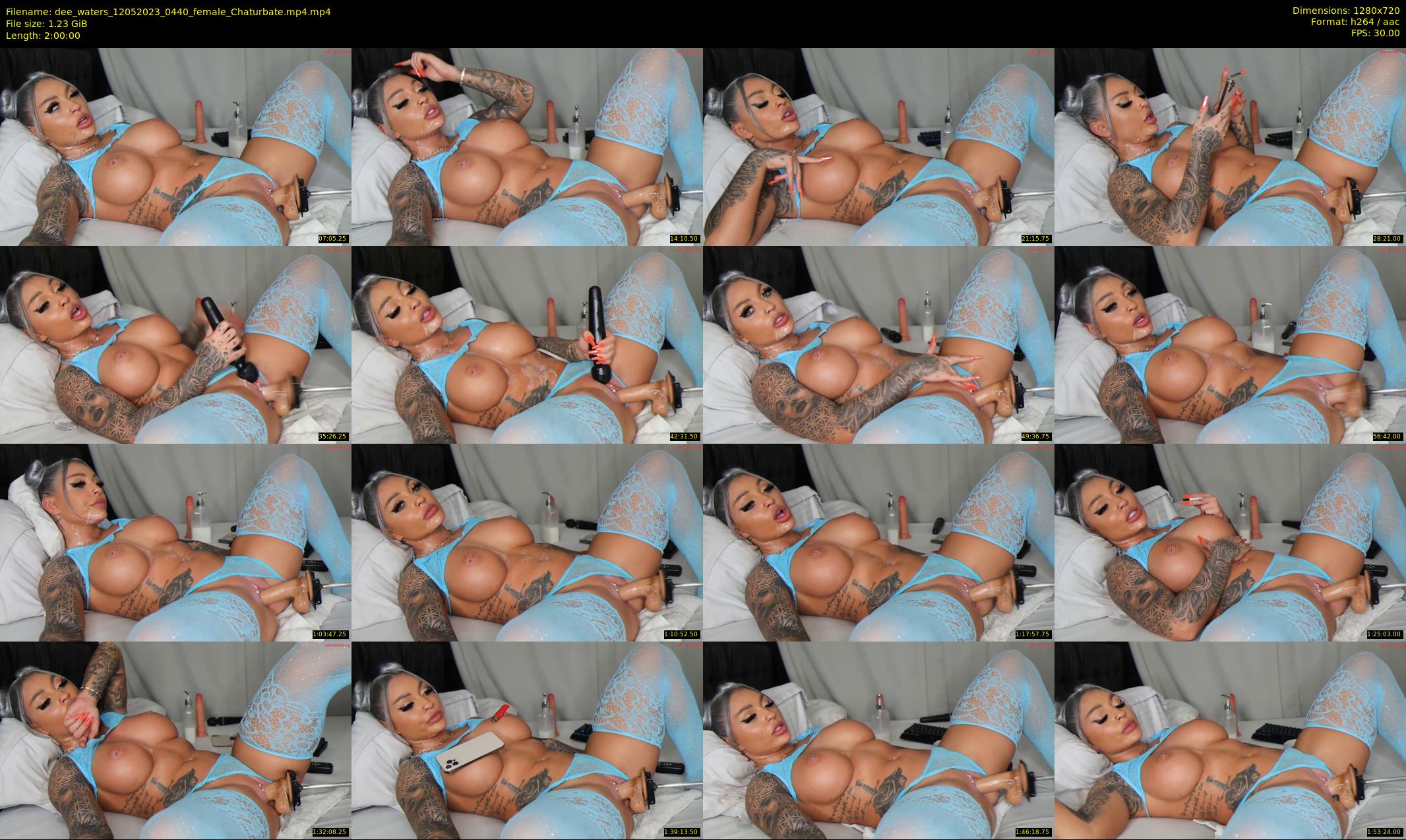 dee_waters — 120 minute Chaturbate female cam show recording, 720p, May 12, 2023