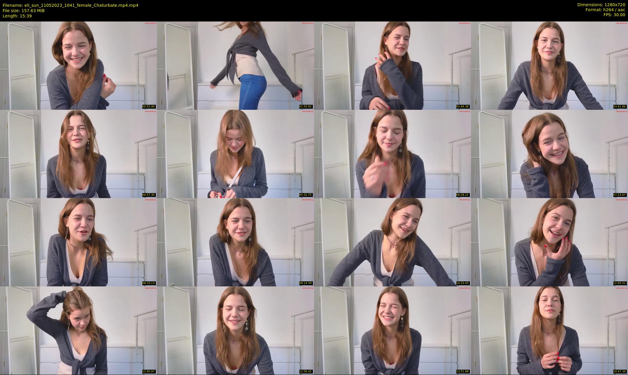 eli_sun — 16 minute Chaturbate female cam show recording, 720p, May 11, 2023