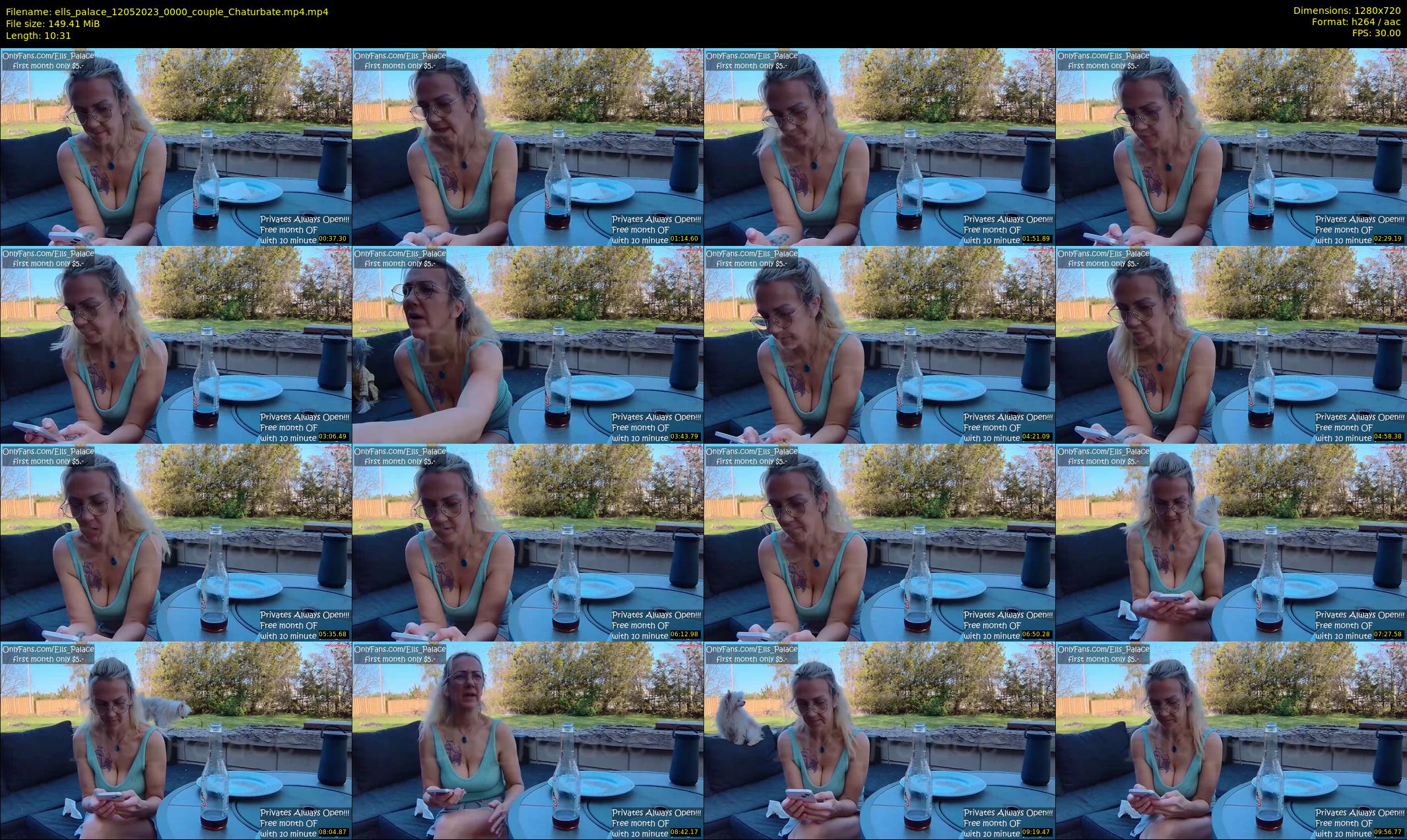 ells_palace — 11 minute Chaturbate female cam show recording, 720p, May 12, 2023