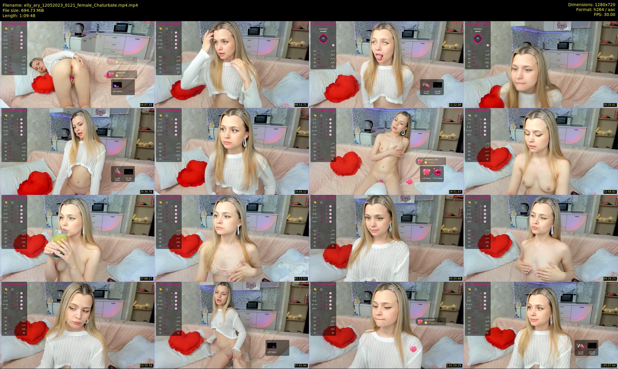 elly_ary — 70 minute Chaturbate female cam show recording, 720p, May 12, 2023