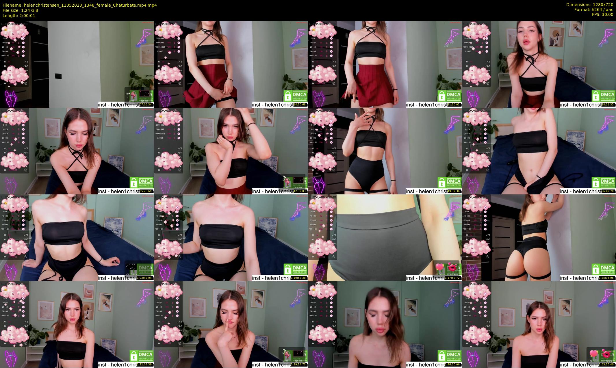 helenchristensen — 121 minute Chaturbate female cam show recording, 720p, May 11, 2023