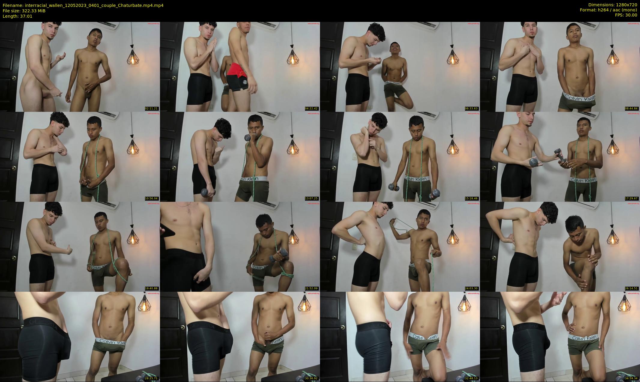 interracial_wallen — 38 minute Chaturbate couple cam show recording, 720p, May 12, 2023