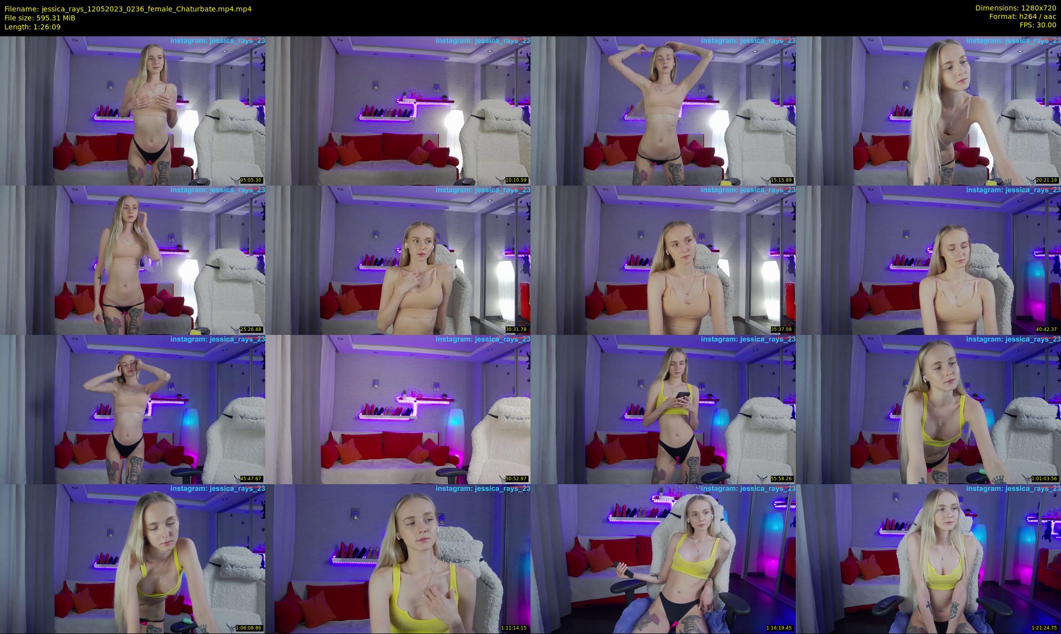 jessica_rays — 87 minute Chaturbate couple cam show recording, 720p, May 12, 2023