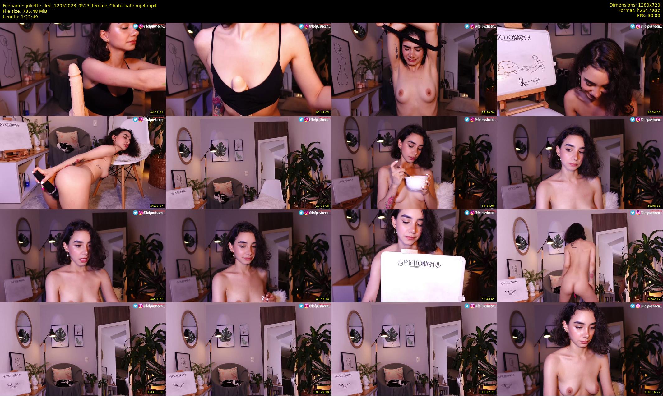 juliette_dee — 83 minute Chaturbate female cam show recording, 720p, May 12, 2023