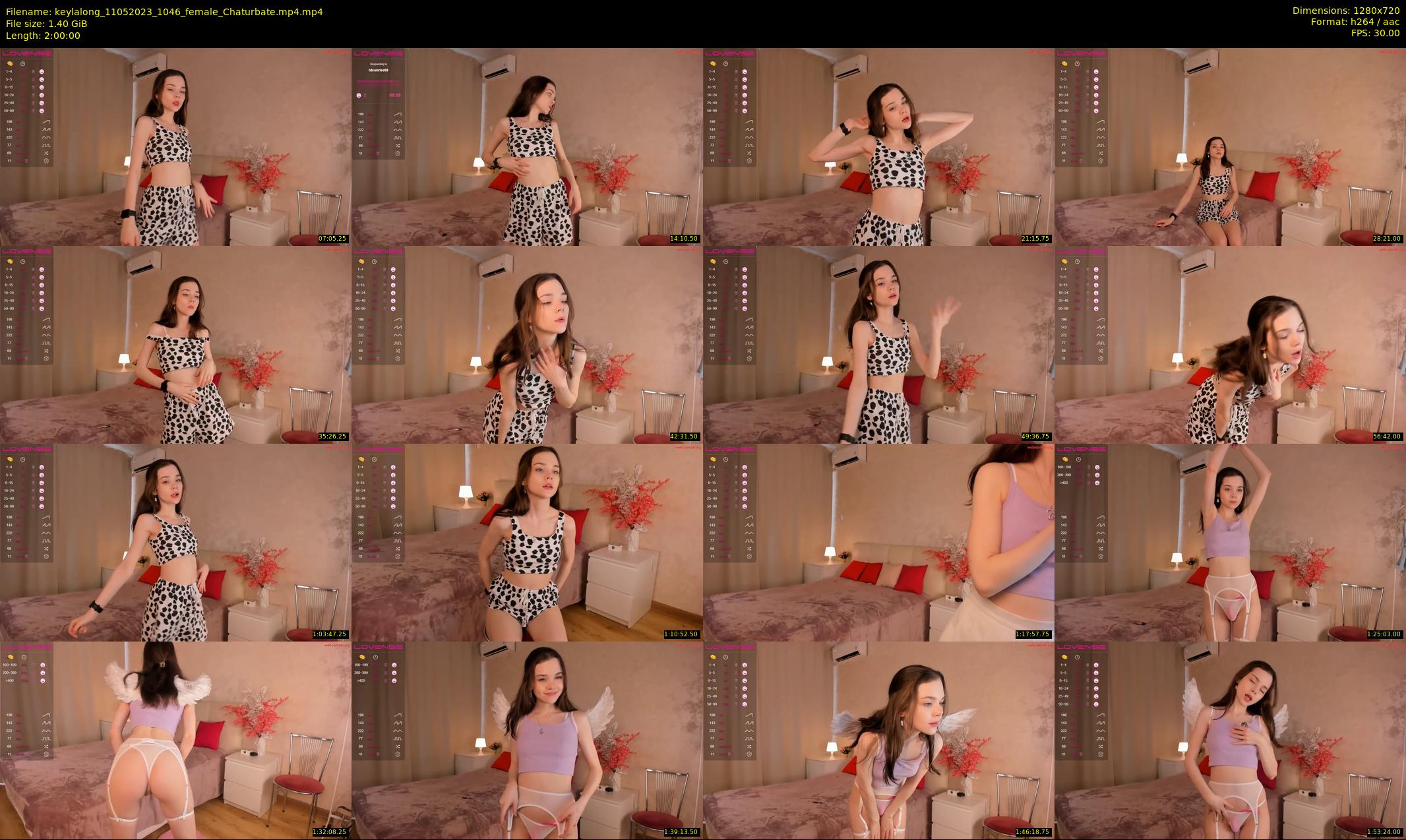 keylalong — 120 minute Chaturbate female cam show recording, 720p, May 11, 2023