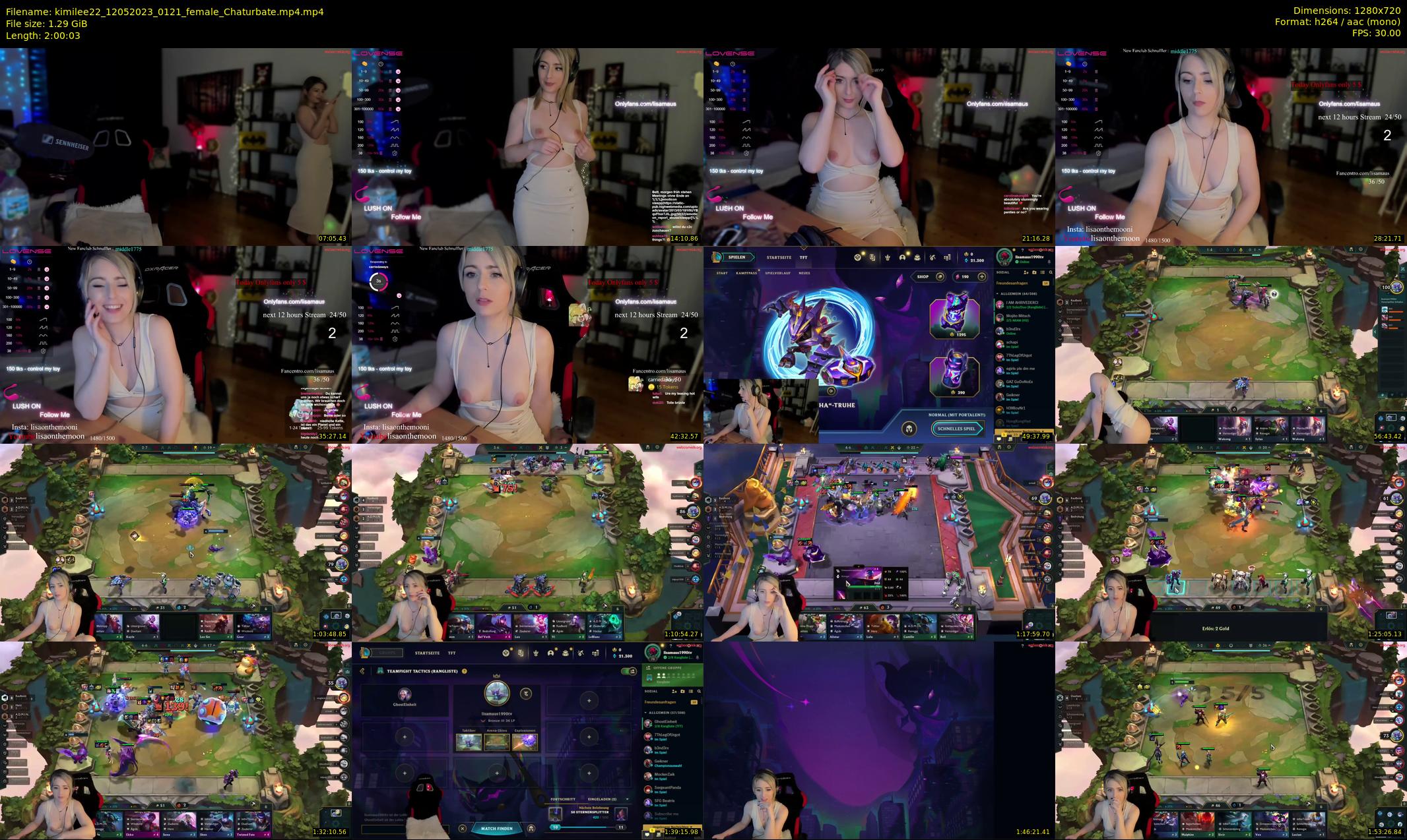 kimilee22 — 121 minute Chaturbate female cam show recording, 720p, May 12, 2023