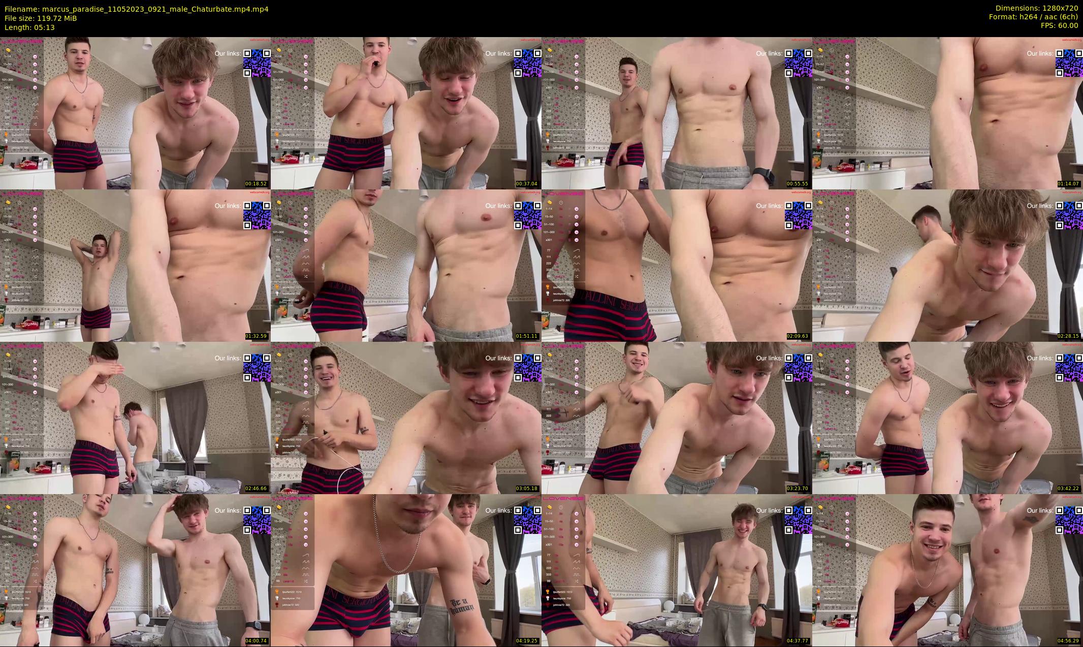 marcus_paradise — 6 minute Chaturbate male cam show recording, 720p, May 11, 2023