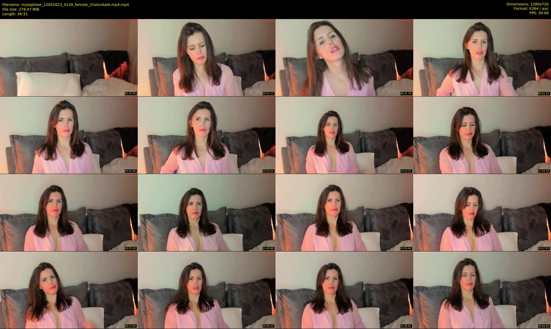 mysophiee — 37 minute Chaturbate female cam show recording, 720p, May 12, 2023