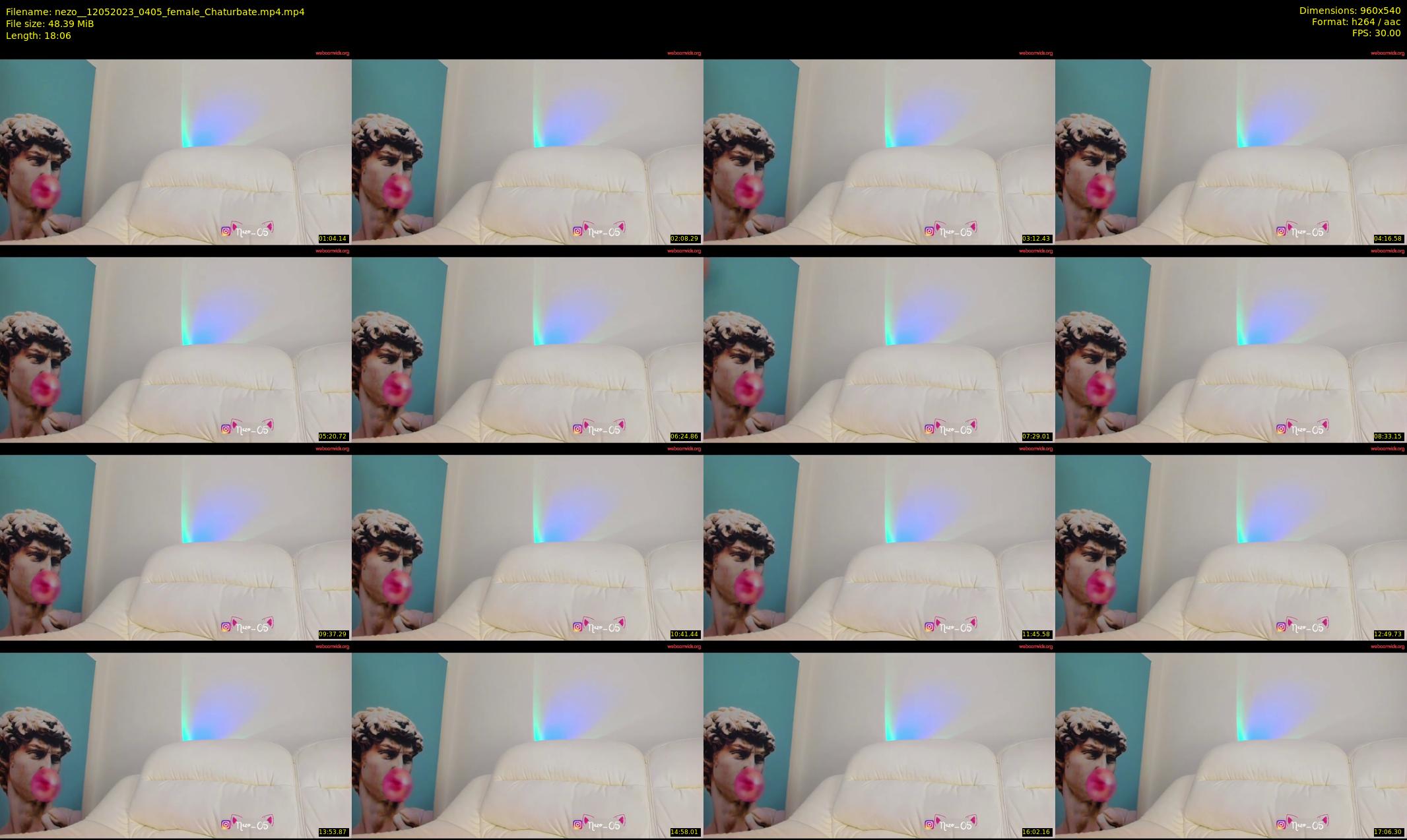 nezo_ — 19 minute Chaturbate female cam show recording, 480p, May 12, 2023