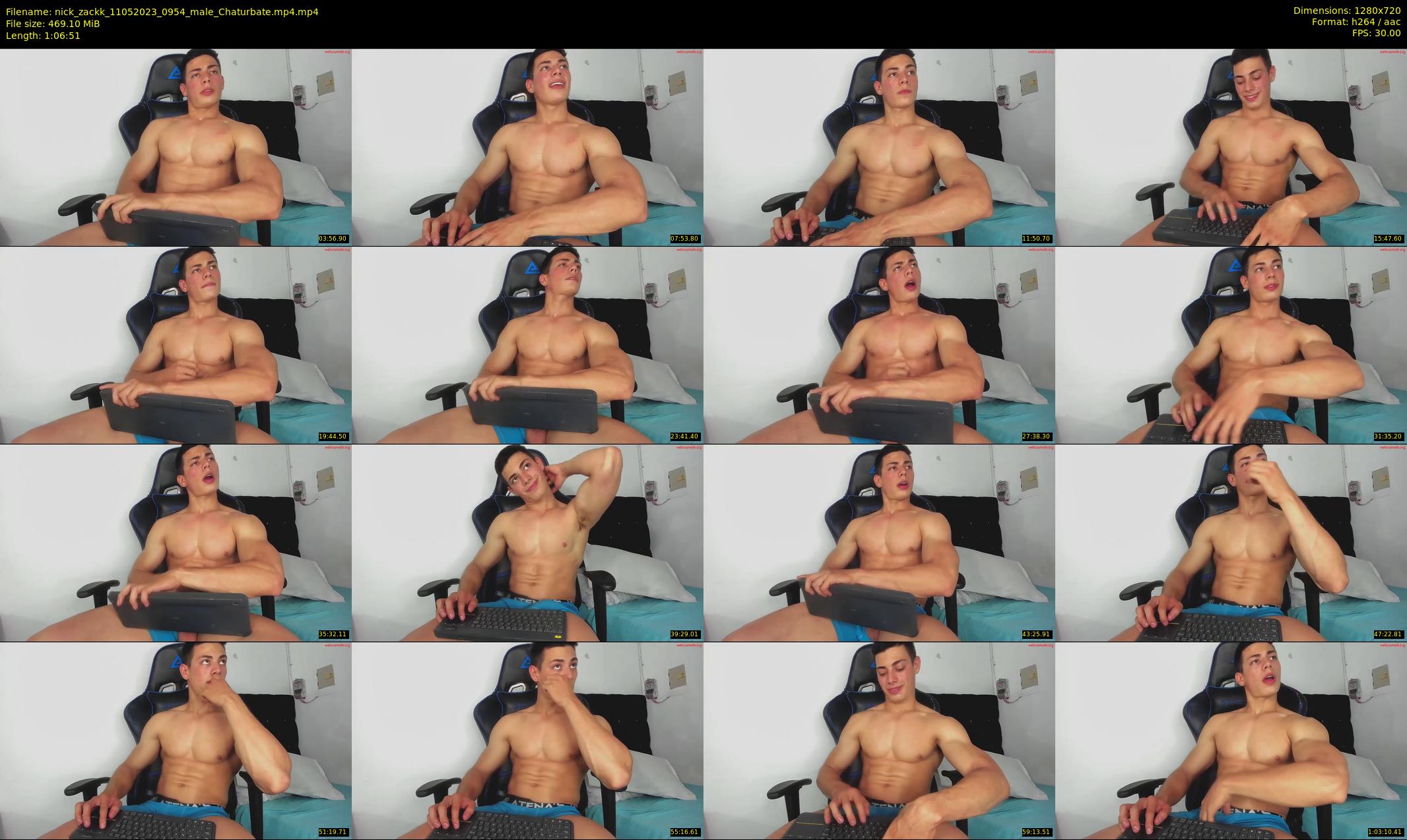 nick_zackk — 67 minute Chaturbate male cam show recording, 720p, May 11, 2023
