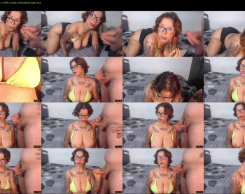 paolaanddaniel — 55 minute Chaturbate couple cam show recording, 720p, May 11, 2023