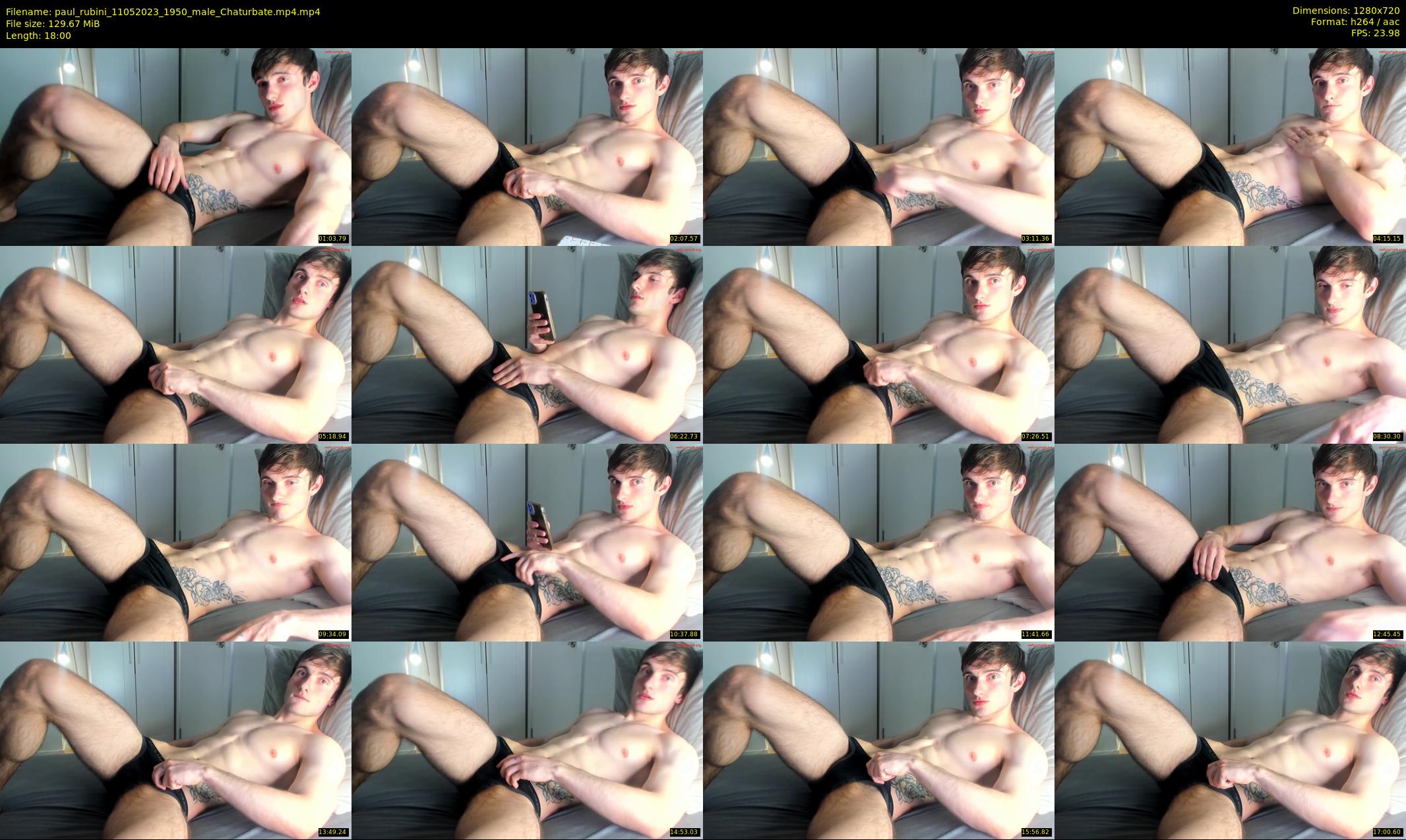 paul_rubini — 18 minute Chaturbate male cam show recording, 720p, May 11, 2023