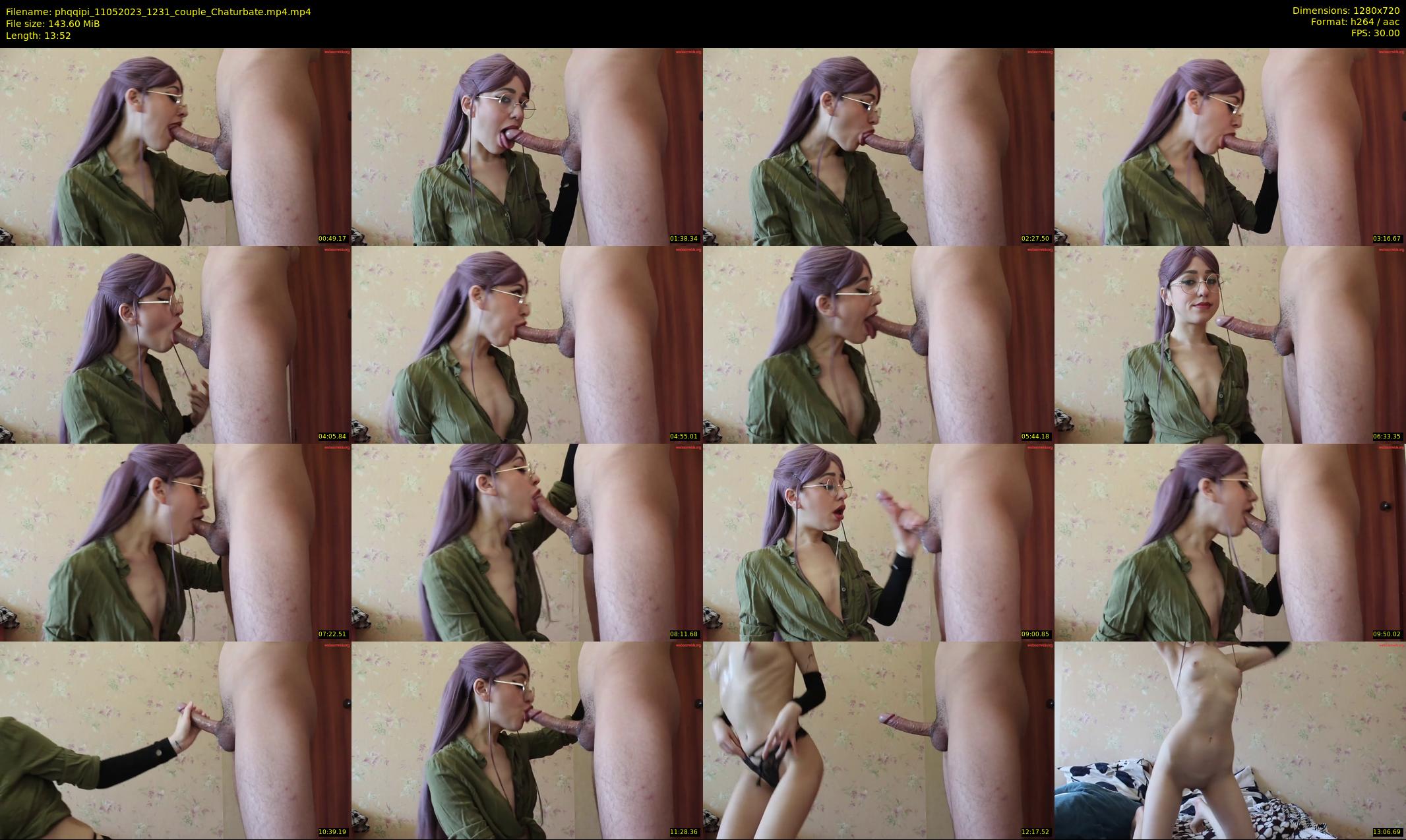 phqqipi — 14 minute Chaturbate couple cam show recording, 720p, May 11, 2023
