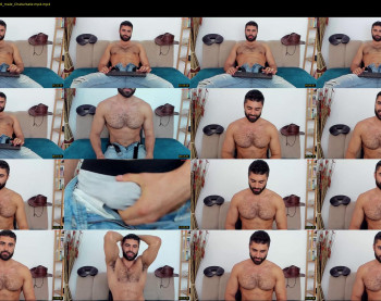 rawadam — 24 minute Chaturbate male cam show recording, 720p, May 11, 2023