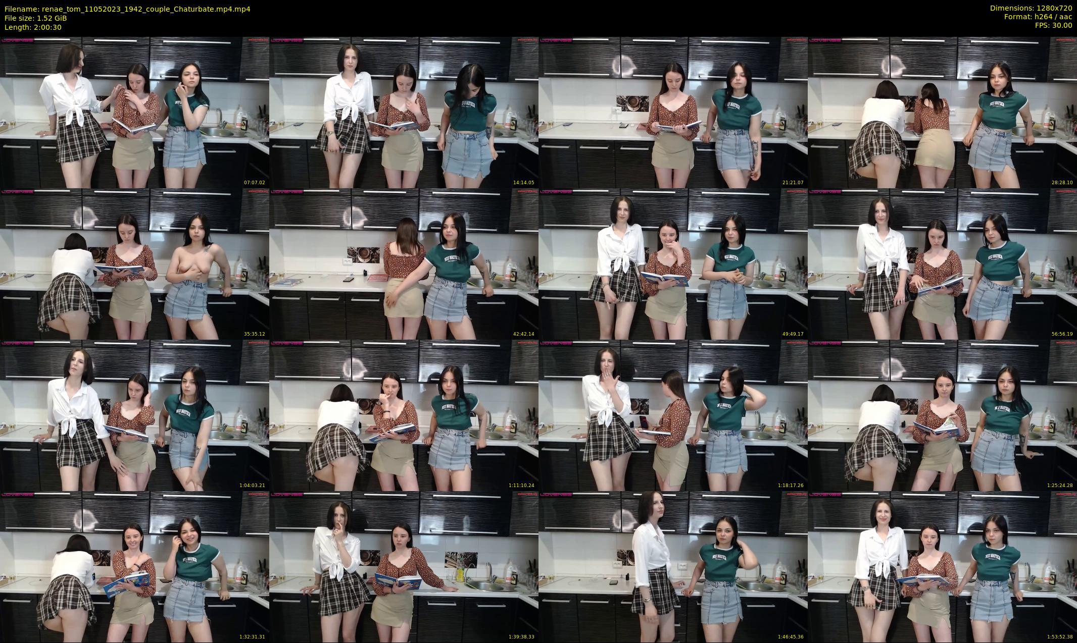 renae_tom — 121 minute Chaturbate couple cam show recording, 720p, May 11, 2023