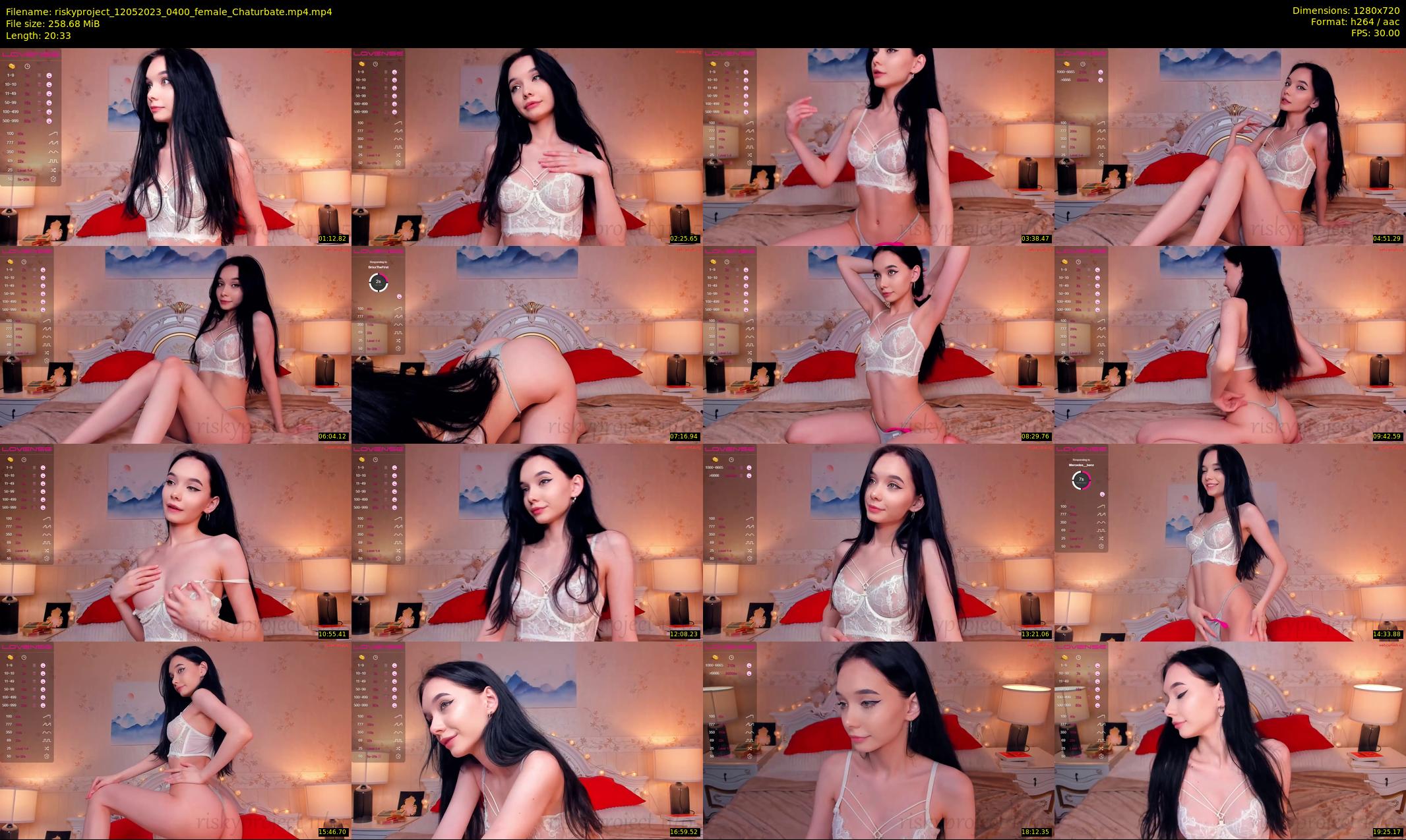 riskyproject — 21 minute Chaturbate couple cam show recording, 720p, May 12, 2023