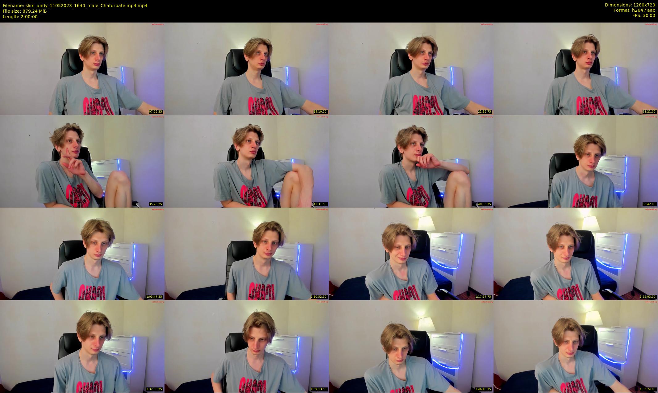 slim_andy — 120 minute Chaturbate male cam show recording, 720p, May 11, 2023