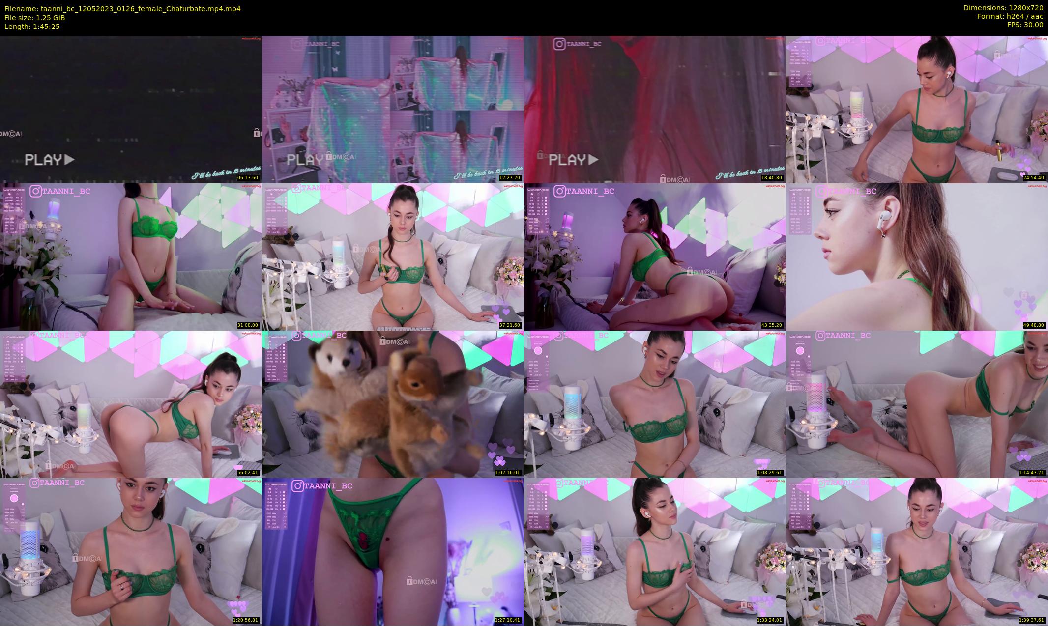 taanni_bc — 106 minute Chaturbate female cam show recording, 720p, May 12, 2023