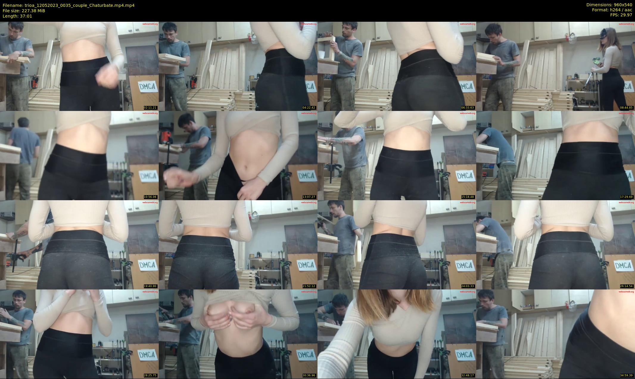 trioa — 38 minute Chaturbate couple cam show recording, 480p, May 12, 2023