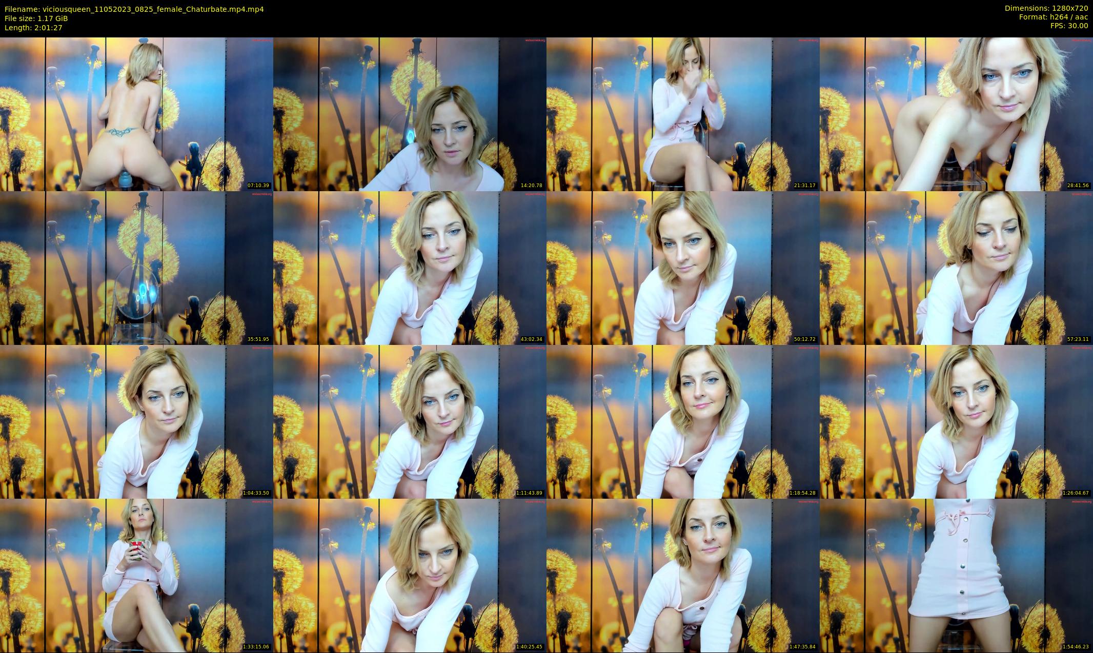 viciousqueen — 122 minute Chaturbate female cam show recording, 720p, May 11, 2023
