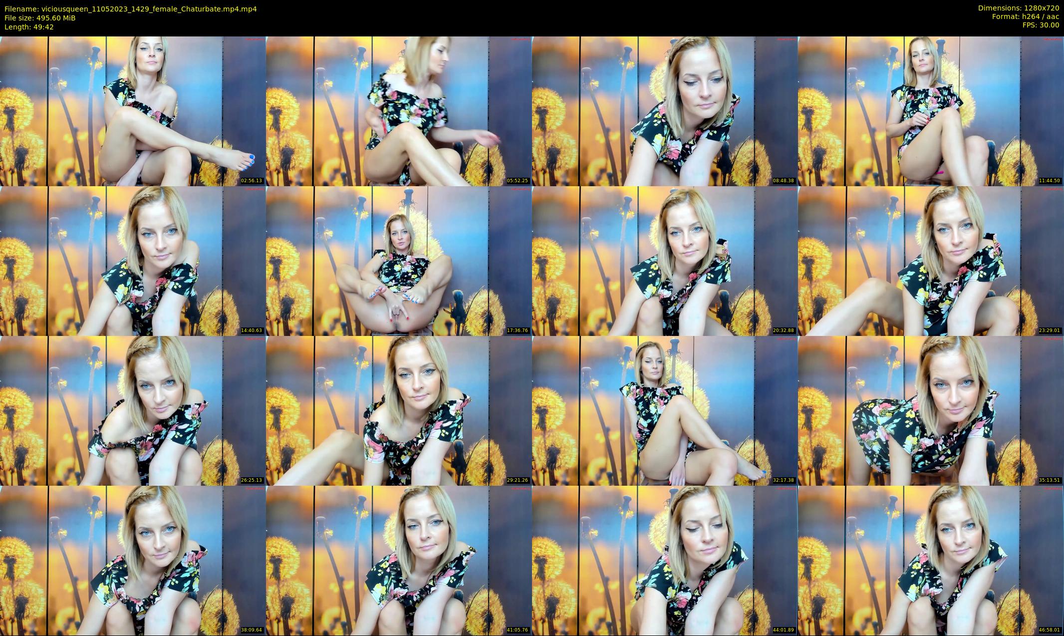viciousqueen — 50 minute Chaturbate female cam show recording, 720p, May 11, 2023