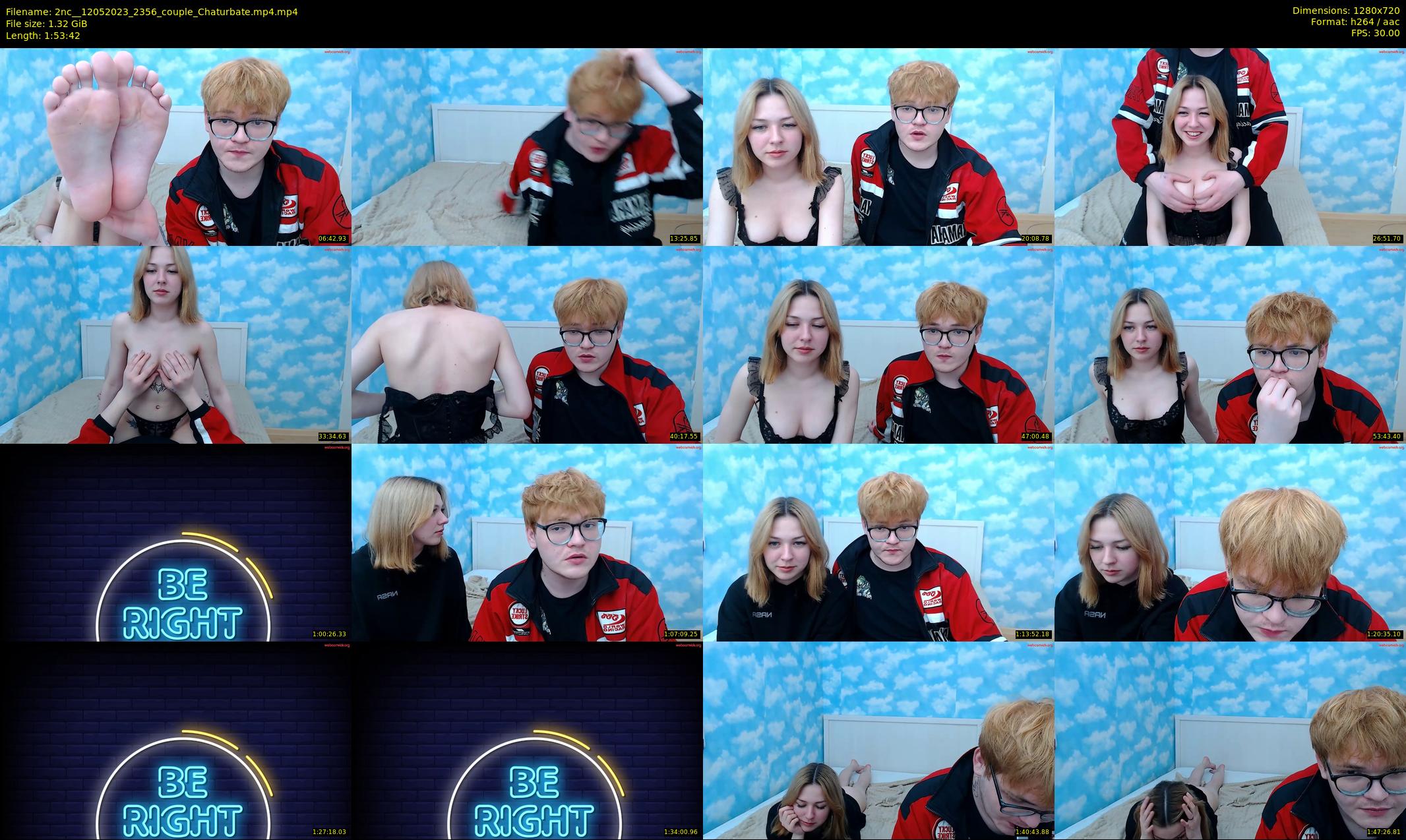 2nc_ — 114 minute Chaturbate couple cam show recording, 720p, May 12, 2023