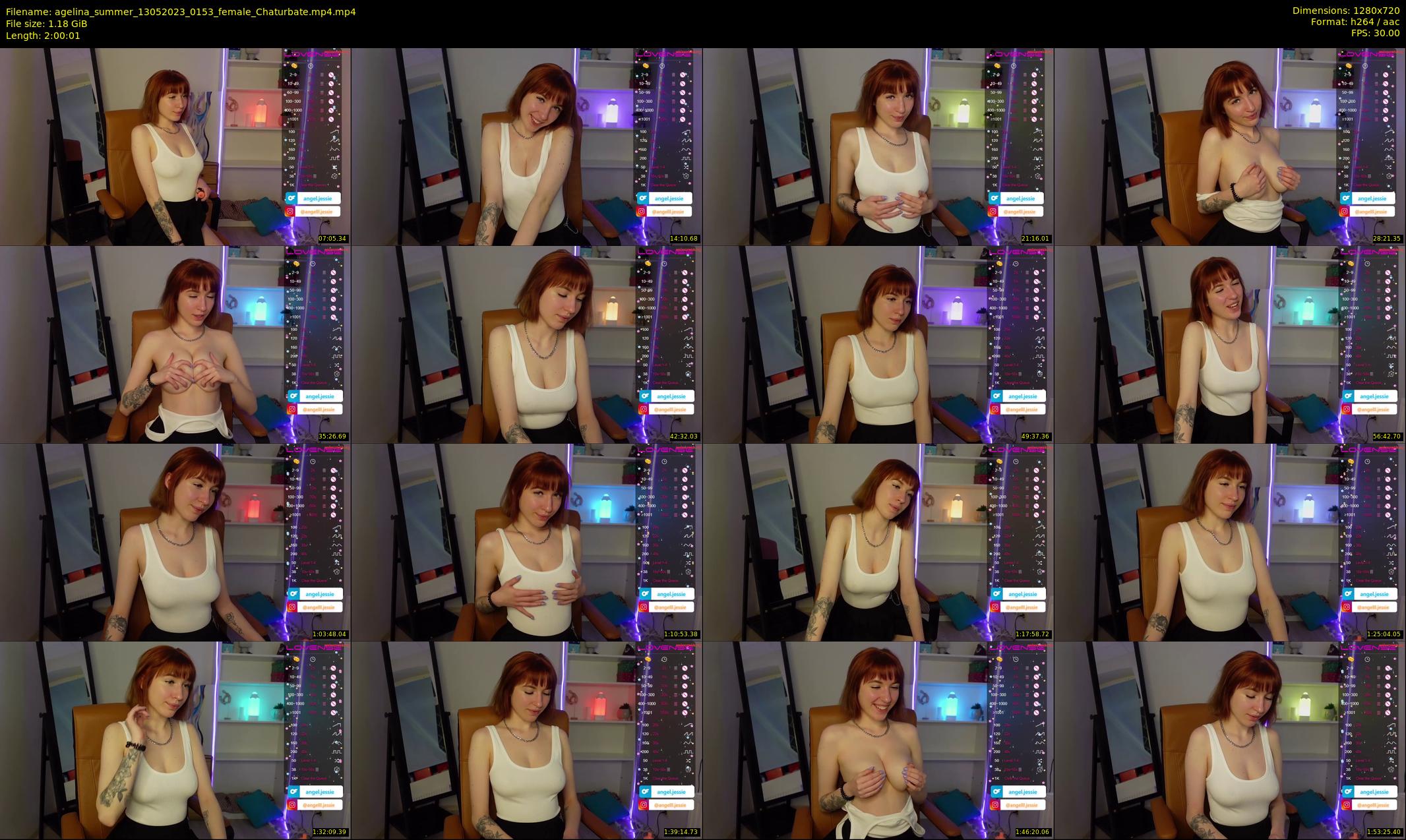 agelina_summer — 121 minute Chaturbate female cam show recording, 720p, May 13, 2023