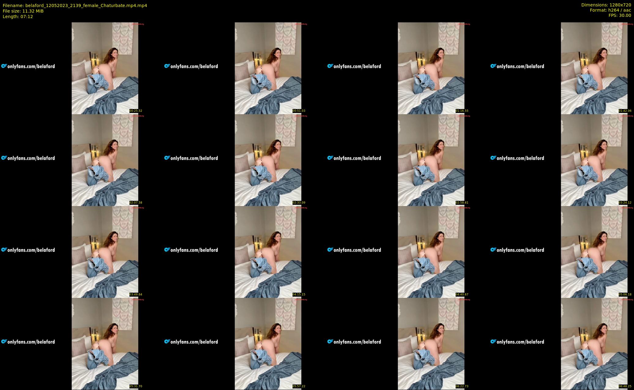 belaford — 8 minute Chaturbate female cam show recording, 720p, May 12, 2023