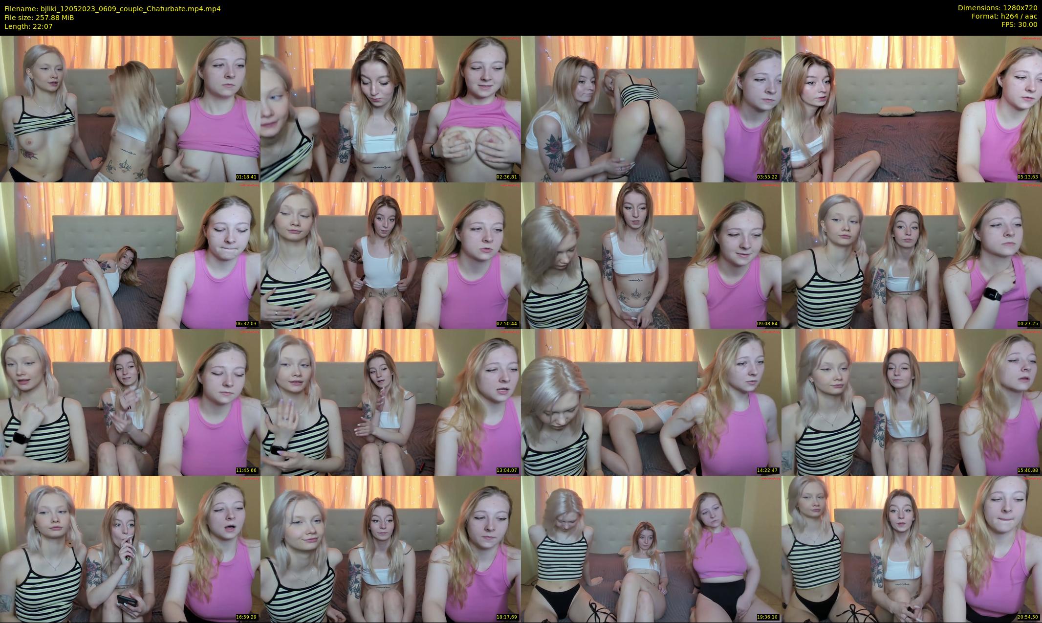 bjliki — 23 minute Chaturbate couple cam show recording, 720p, May 12, 2023