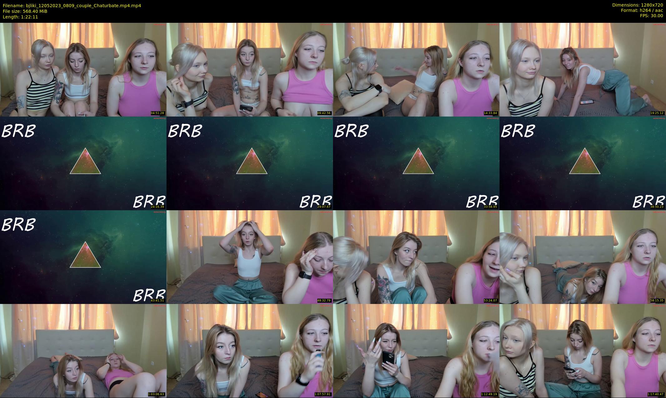 bjliki — 83 minute Chaturbate couple cam show recording, 720p, May 12, 2023