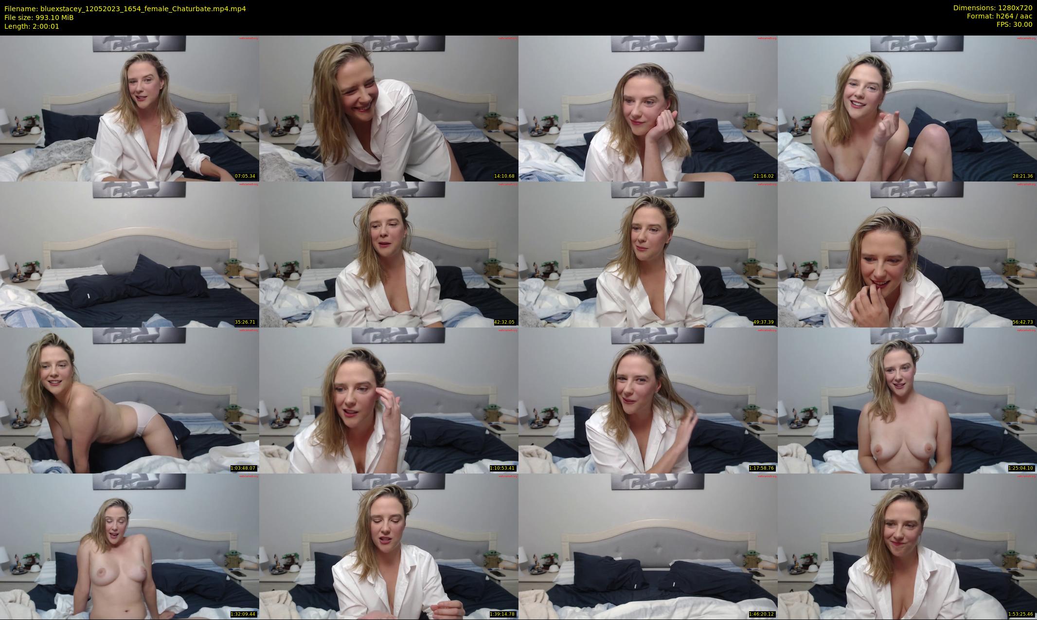 bluexstacey — 121 minute Chaturbate female cam show recording, 720p, May 12, 2023
