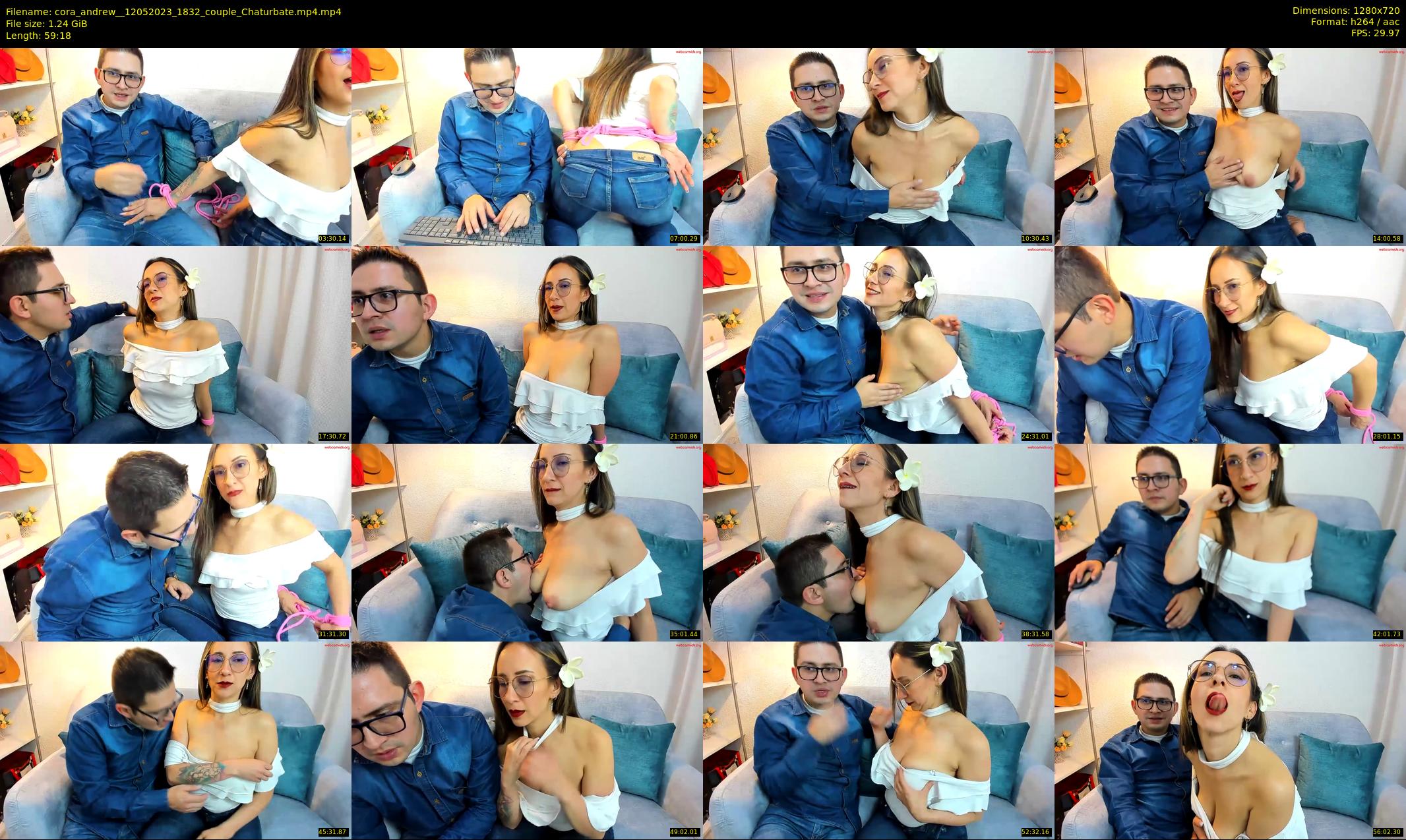 cora_andrew_ — 60 minute Chaturbate couple cam show recording, 720p, May 12, 2023