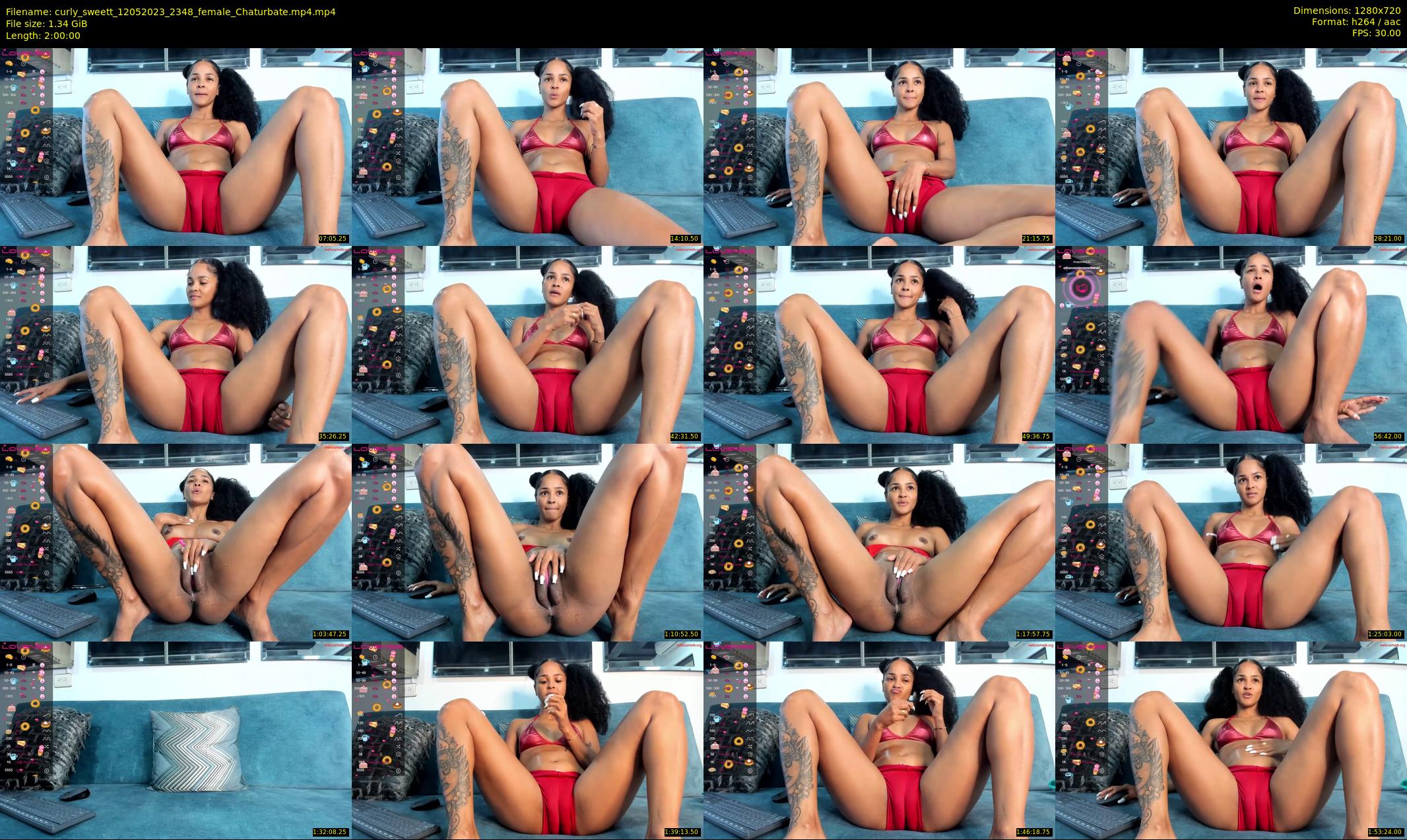 curly_sweett — 120 minute Chaturbate female cam show recording, 720p, May 12, 2023