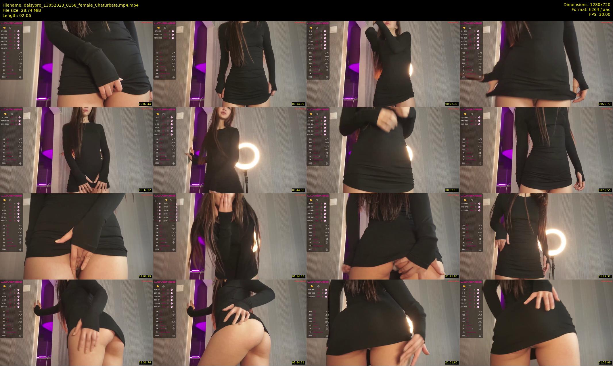 daisypro — 3 minute Chaturbate couple cam show recording, 720p, May 13, 2023