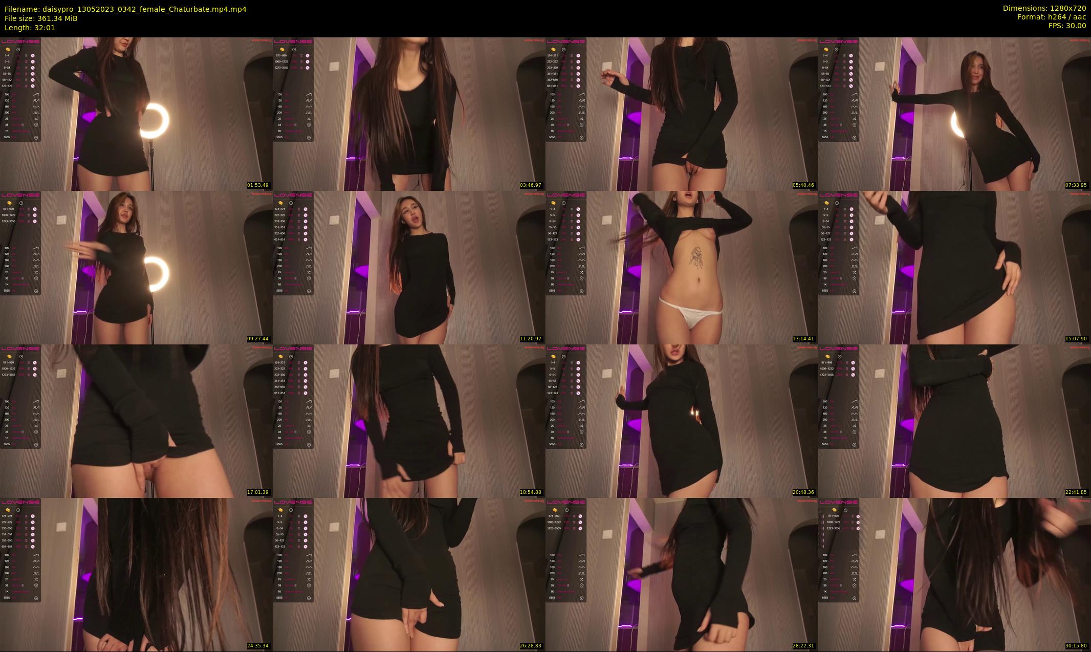 daisypro — 33 minute Chaturbate couple cam show recording, 720p, May 13, 2023