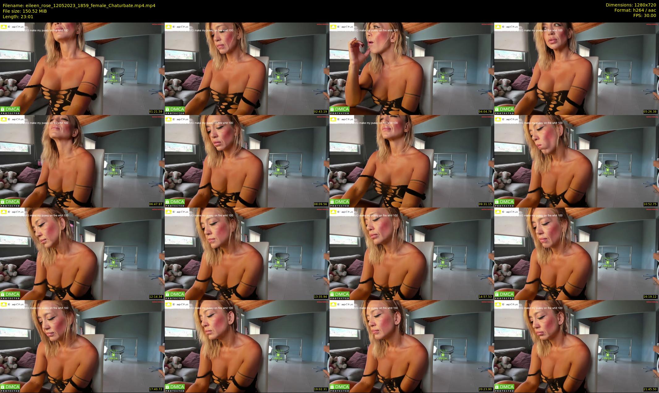 eileen_rose — 24 minute Chaturbate female cam show recording, 720p, May 12, 2023