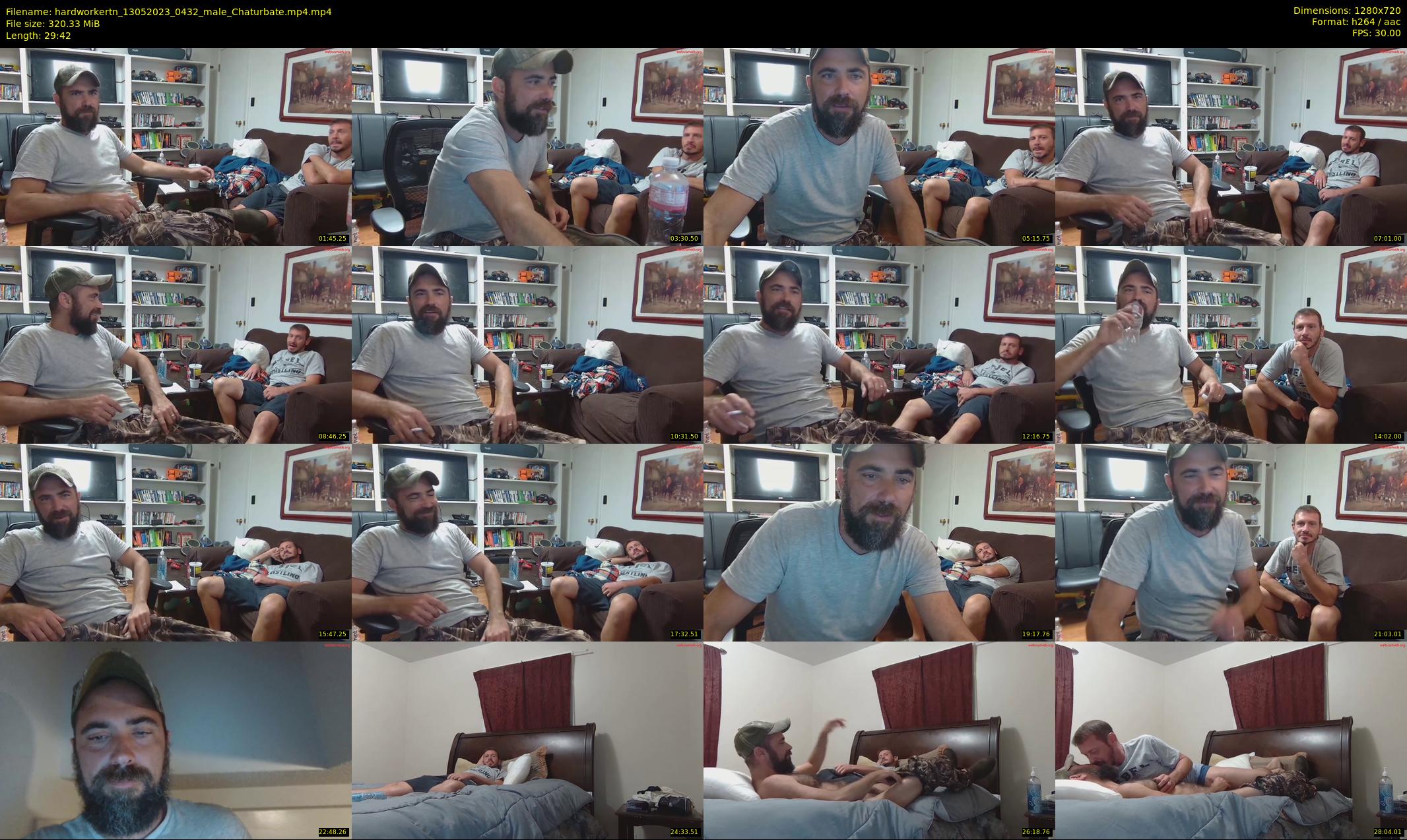 hardworkertn — 30 minute Chaturbate male cam show recording, 720p, May 13, 2023