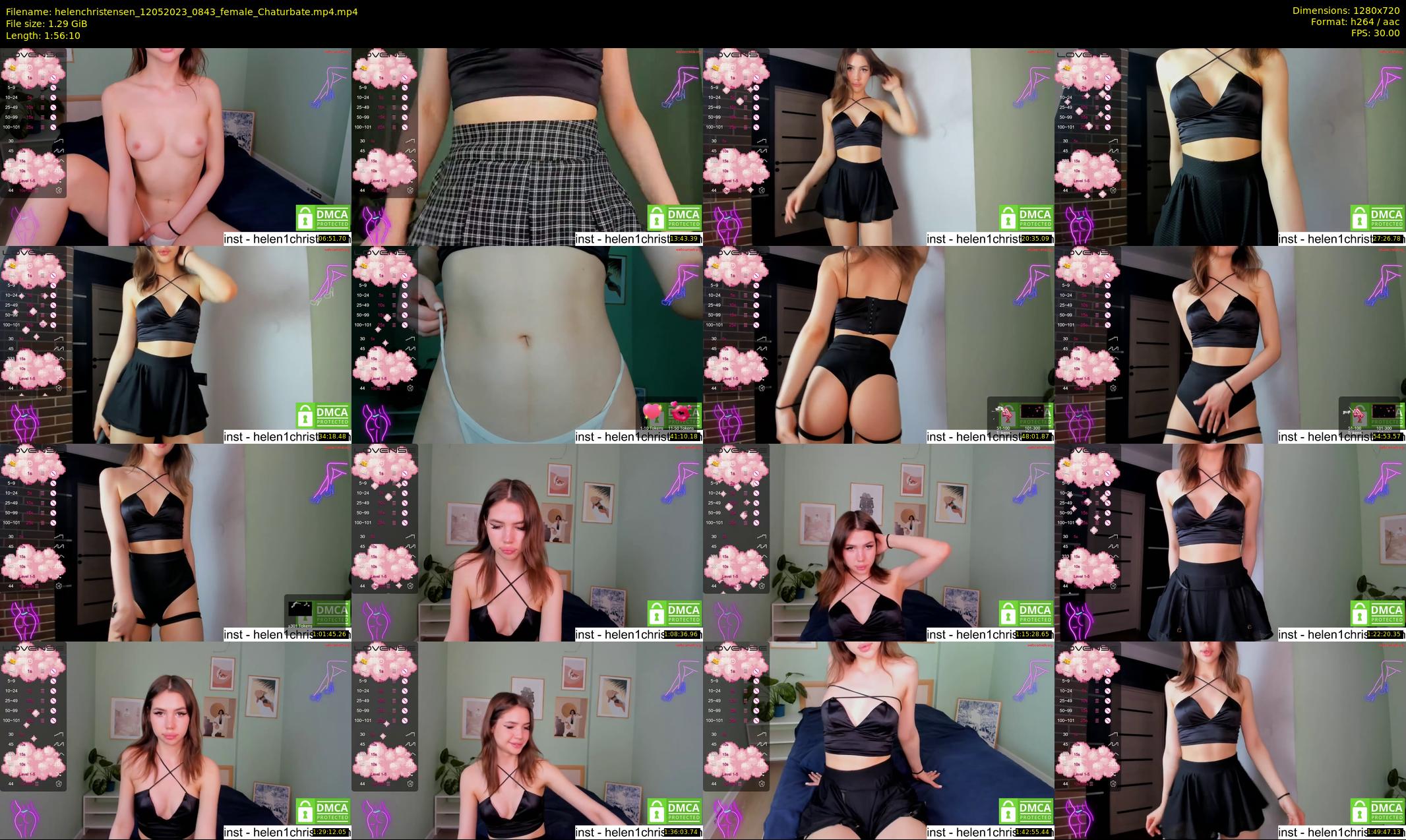 helenchristensen — 117 minute Chaturbate female cam show recording, 720p, May 12, 2023