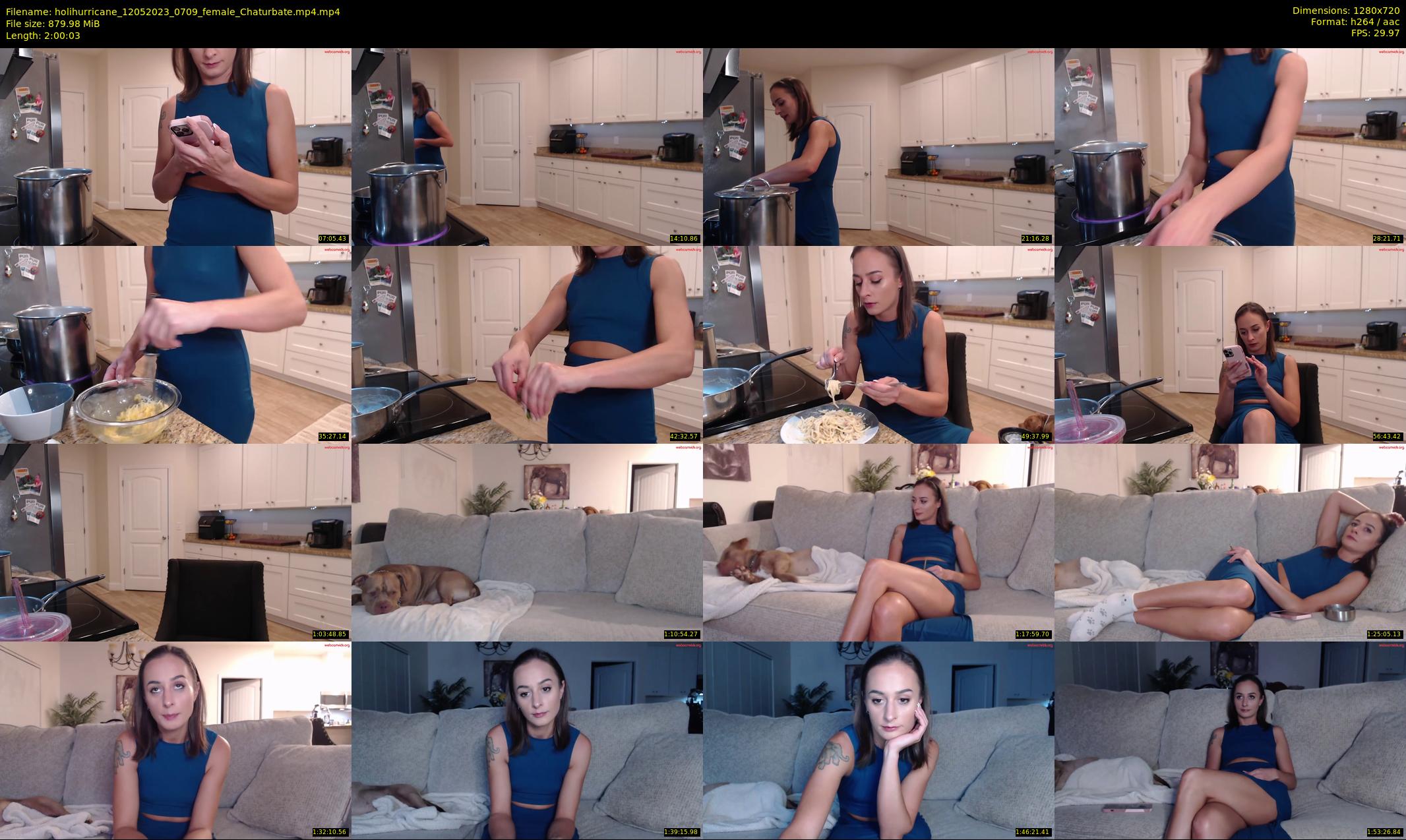 holihurricane — 121 minute Chaturbate female cam show recording, 720p, May 12, 2023