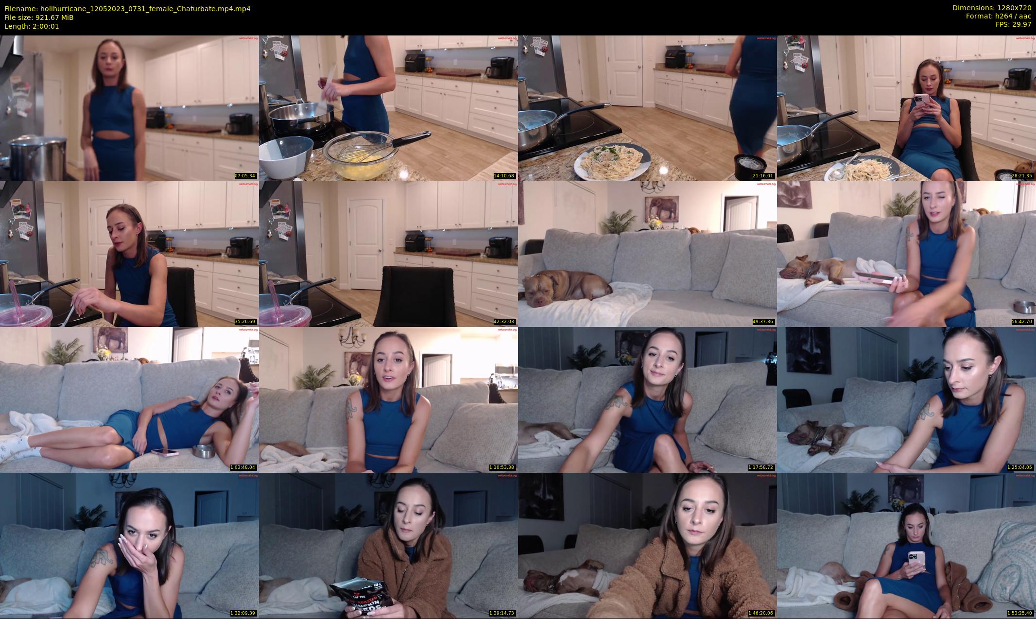 holihurricane — 121 minute Chaturbate female cam show recording, 720p, May 12, 2023