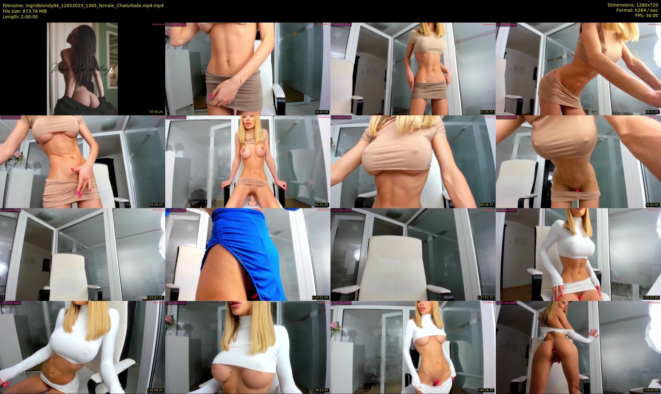 ingridblondy94 — 120 minute Chaturbate female cam show recording, 720p, May 12, 2023
