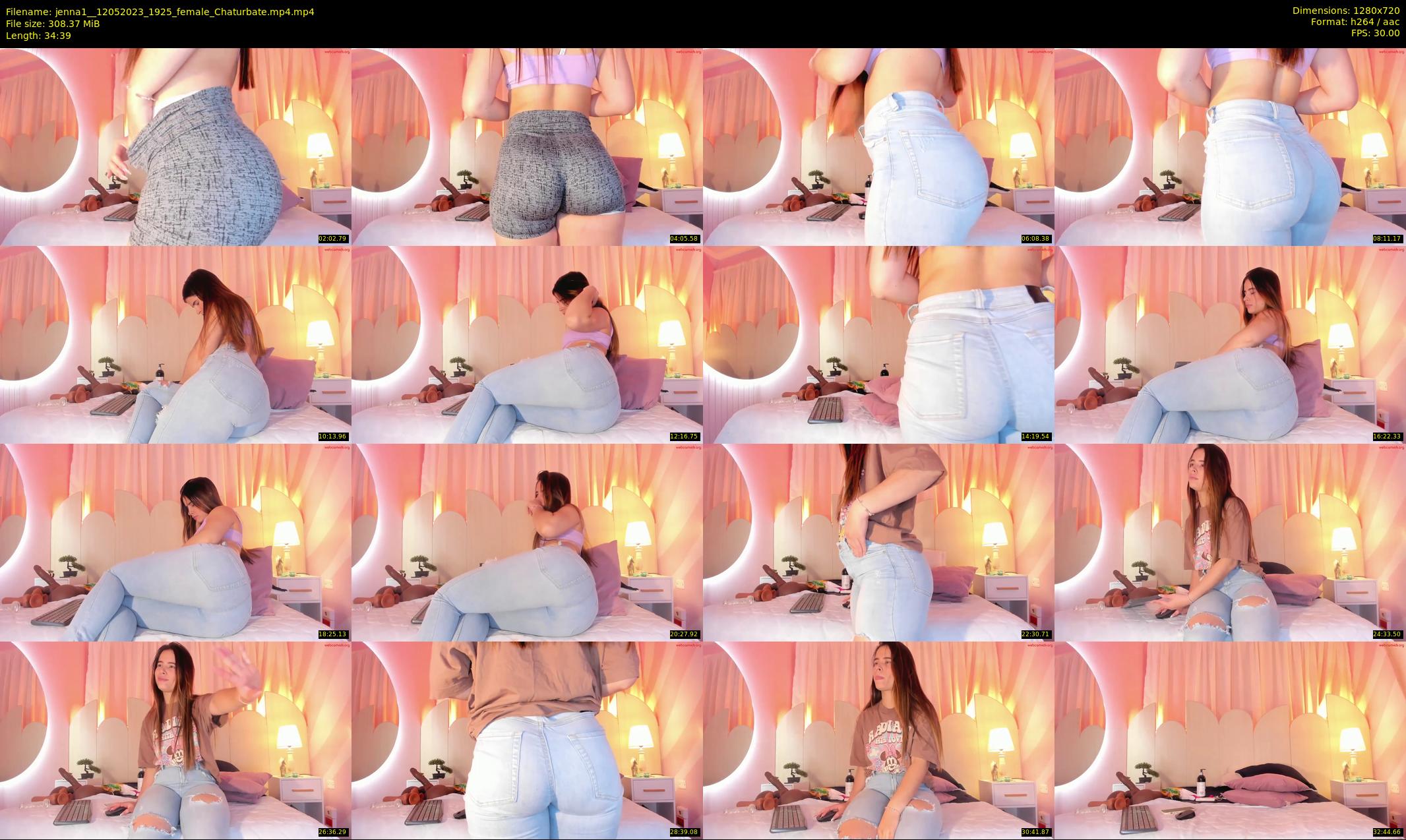 jenna1_ — 35 minute Chaturbate female cam show recording, 720p, May 12, 2023