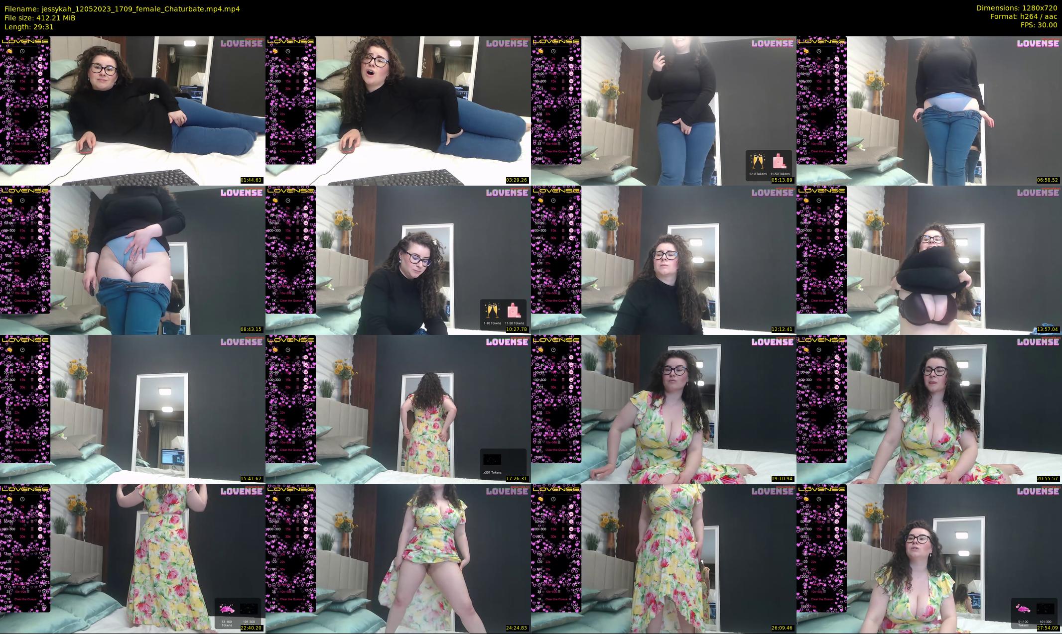 jessykah — 30 minute Chaturbate female cam show recording, 720p, May 12, 2023