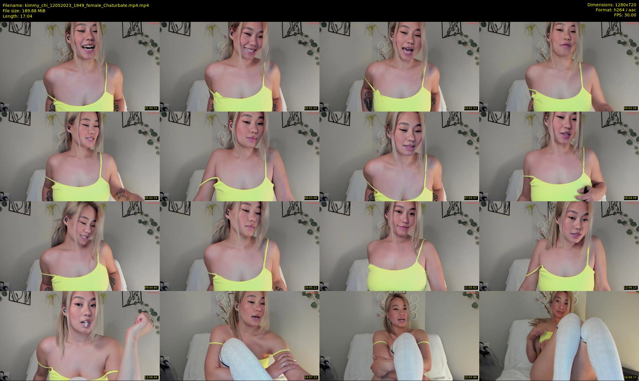 kimmy_chi — 18 minute Chaturbate female cam show recording, 720p, May 12, 2023