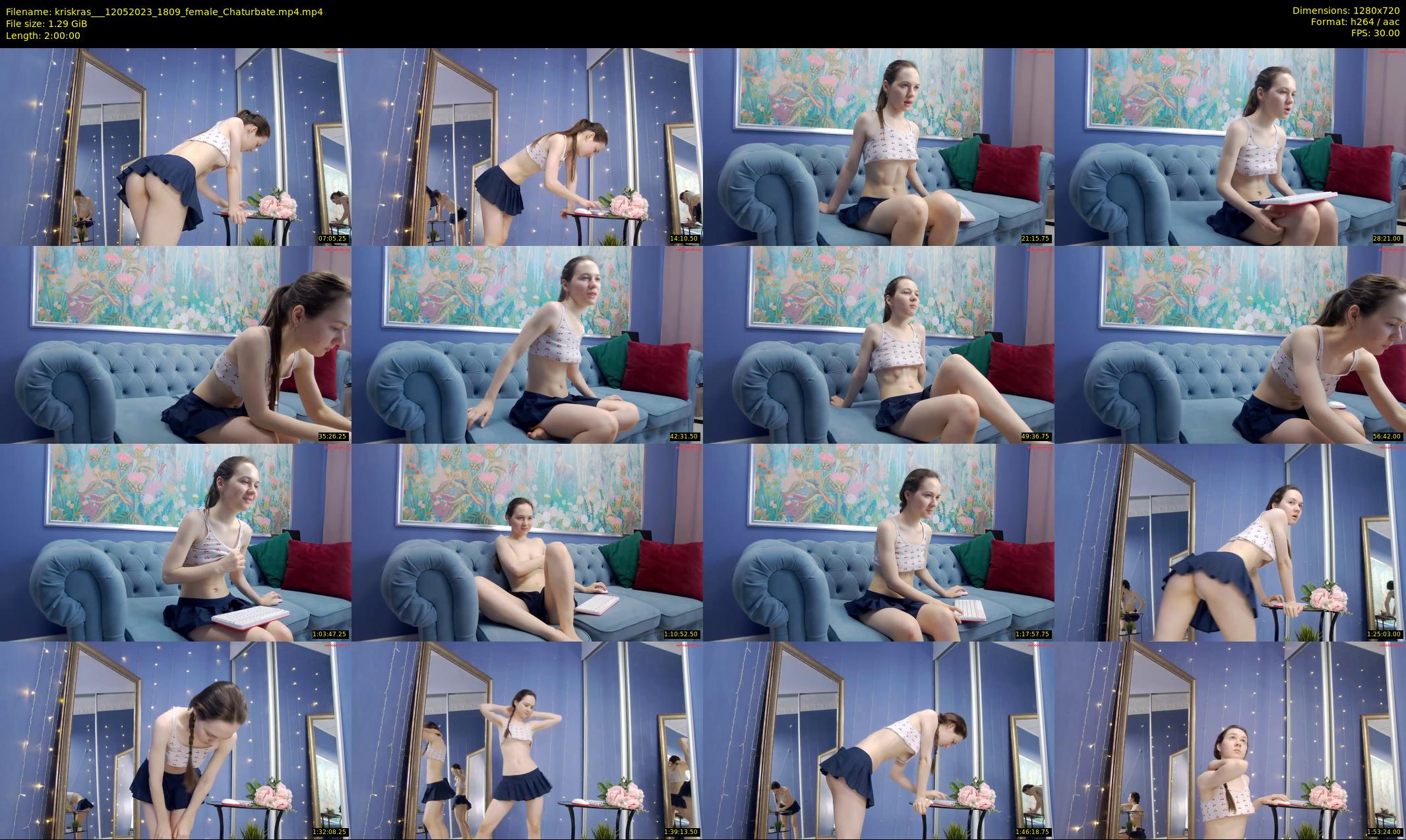 kriskras__ — 120 minute Chaturbate female cam show recording, 720p, May 12, 2023