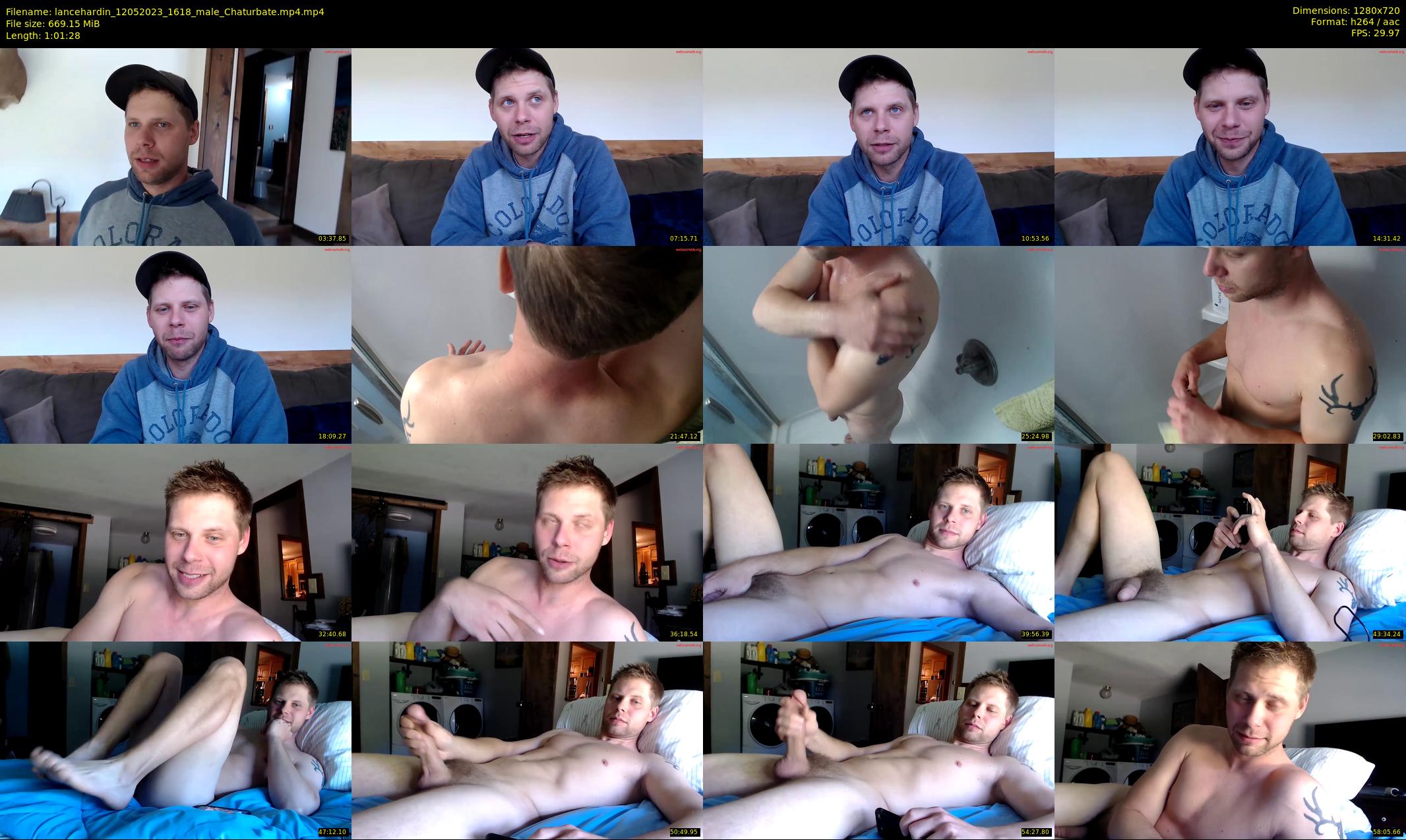 lancehardin — 62 minute Chaturbate male cam show recording, 720p, May 12, 2023