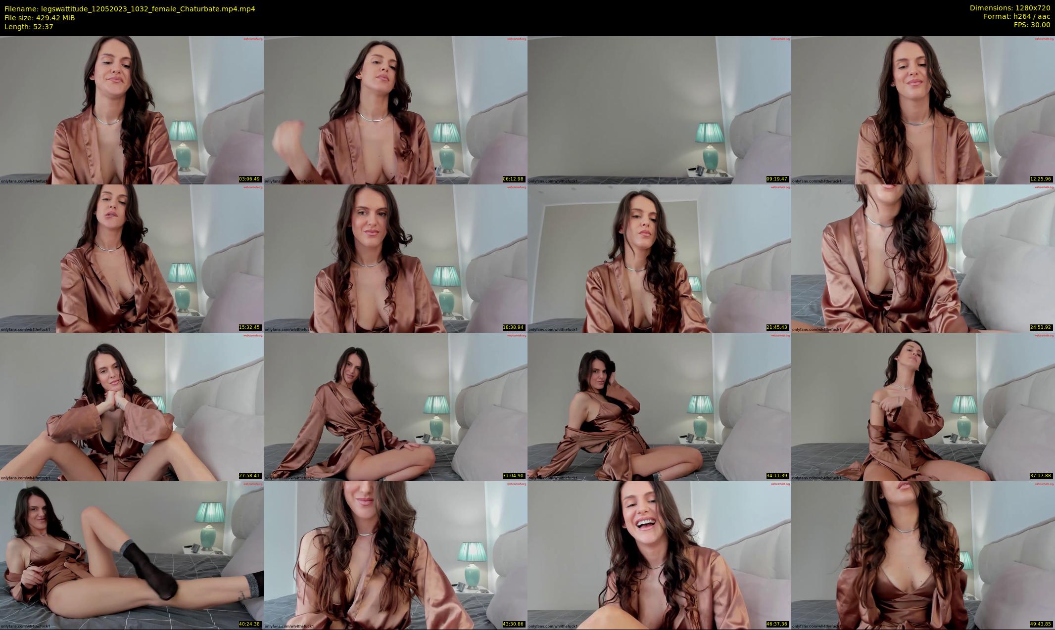 legswattitude — 53 minute Chaturbate female cam show recording, 720p, May 12, 2023