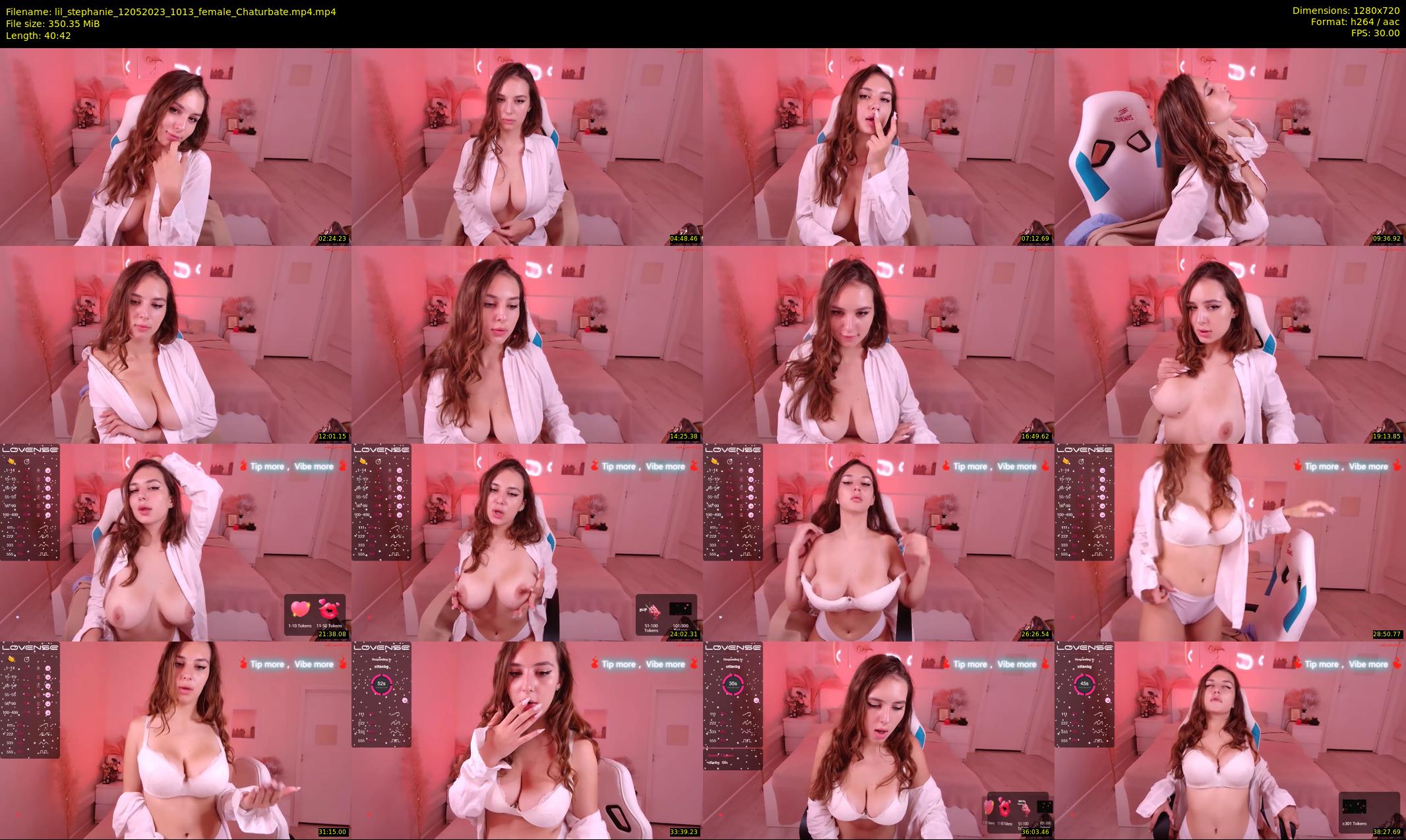 lil_stephanie — 41 minute Chaturbate female cam show recording, 720p, May 12, 2023