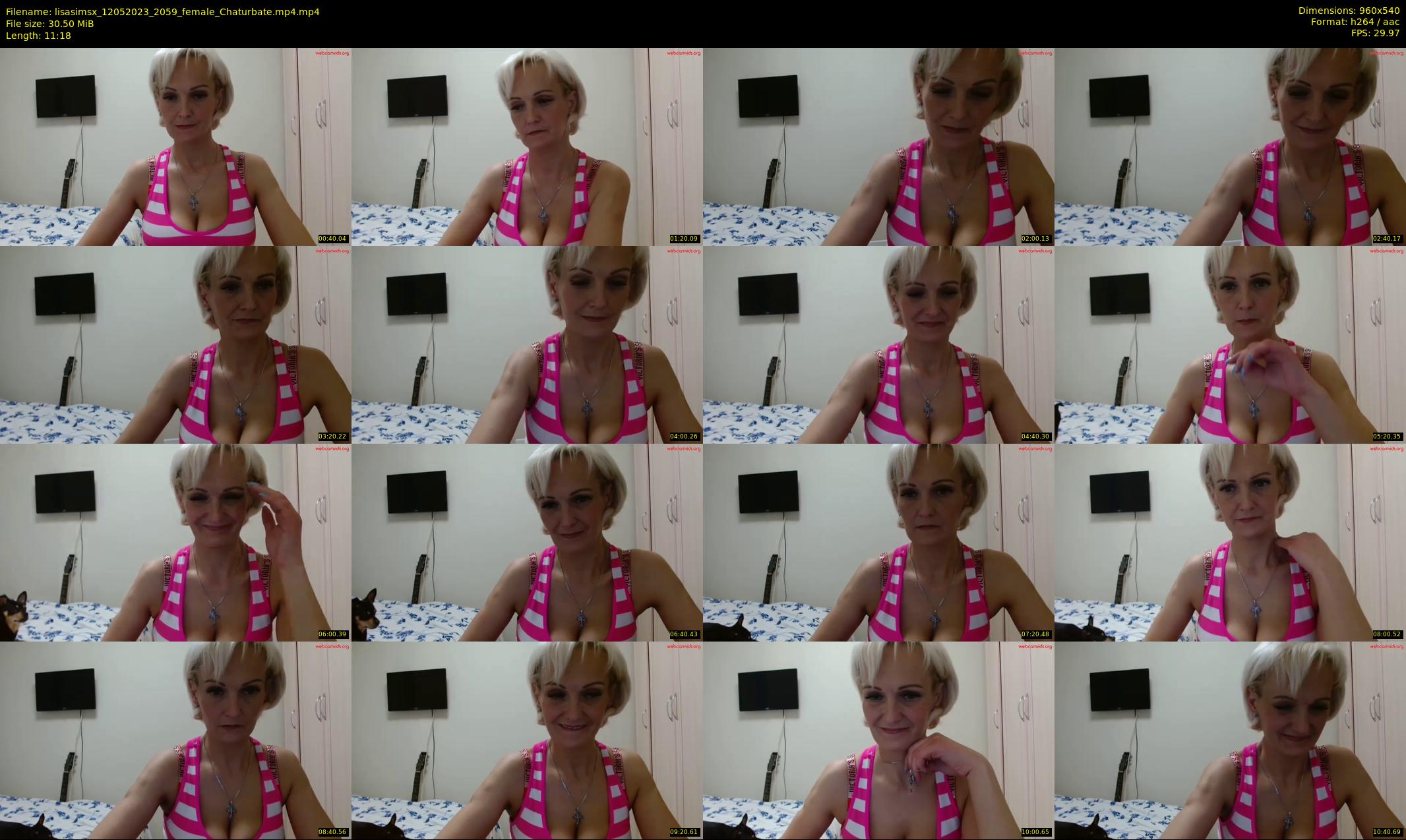 lisasimsx — 12 minute Chaturbate female cam show recording, 480p, May 12, 2023