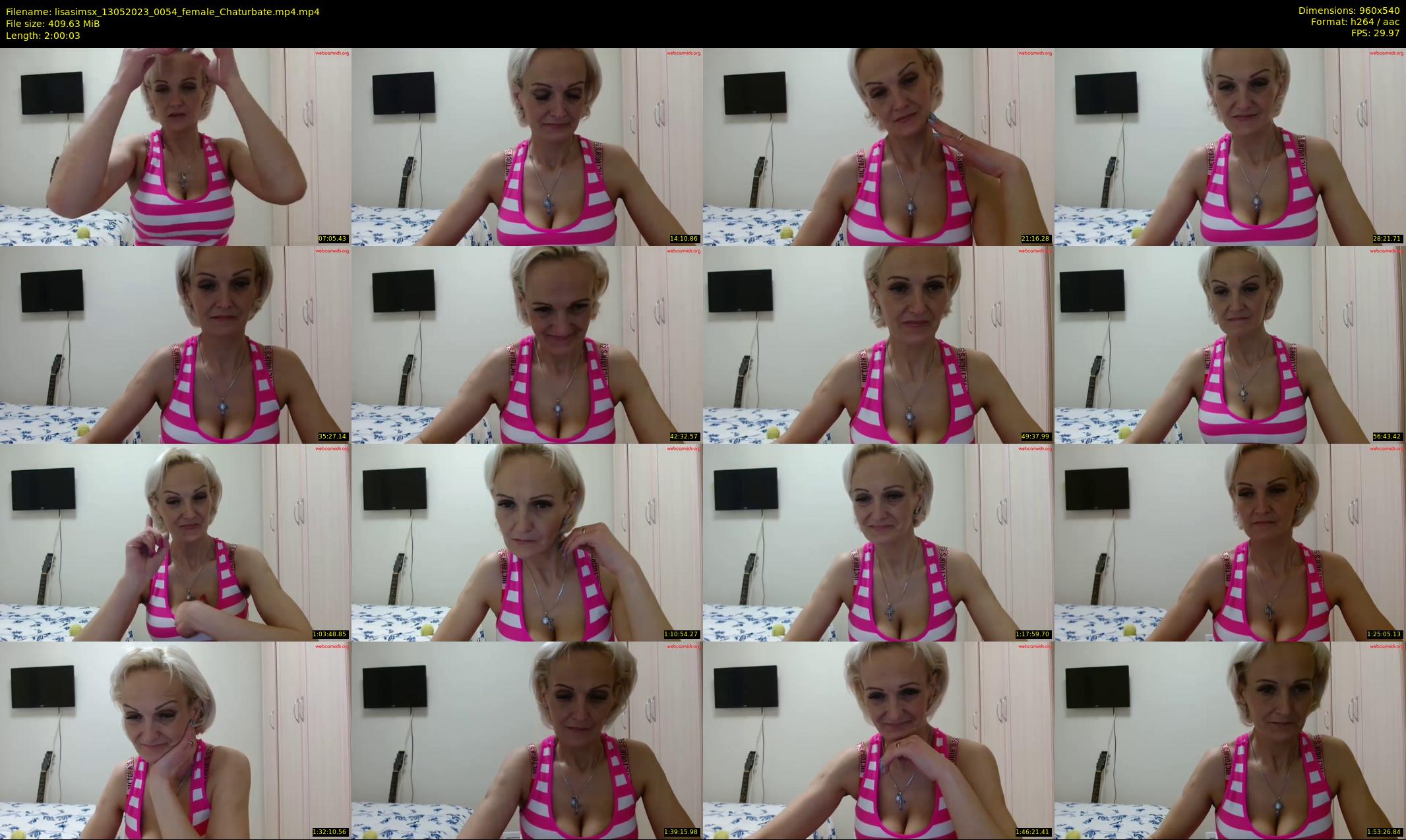 lisasimsx — 121 minute Chaturbate female cam show recording, 480p, May 13, 2023